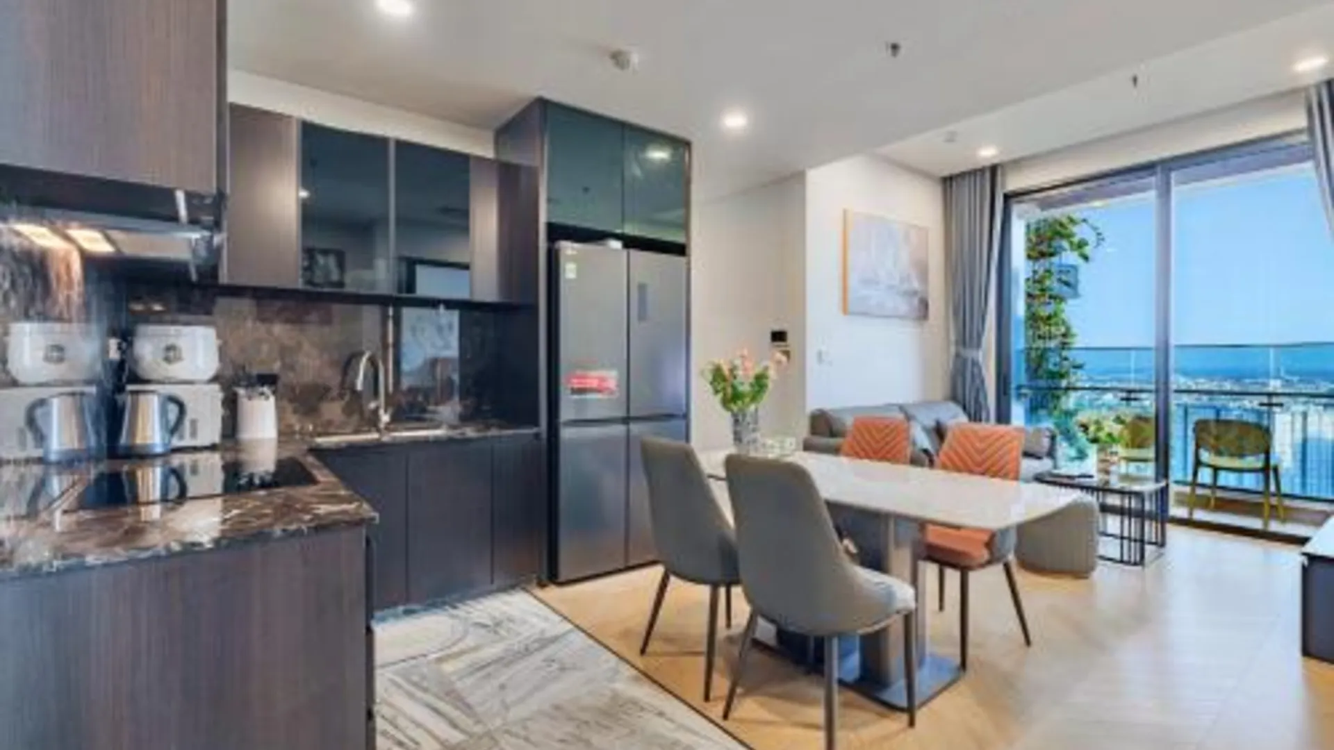 호치민 더 루미에르 리버사이드 레지던스 5성급 호텔 레스토랑