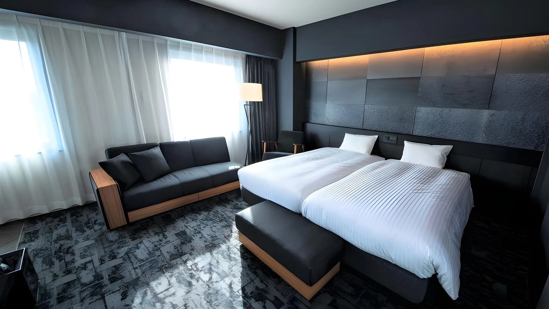 오사카 치산 스탠다드 오사카 신이마미야 3성급 호텔 스위트룸