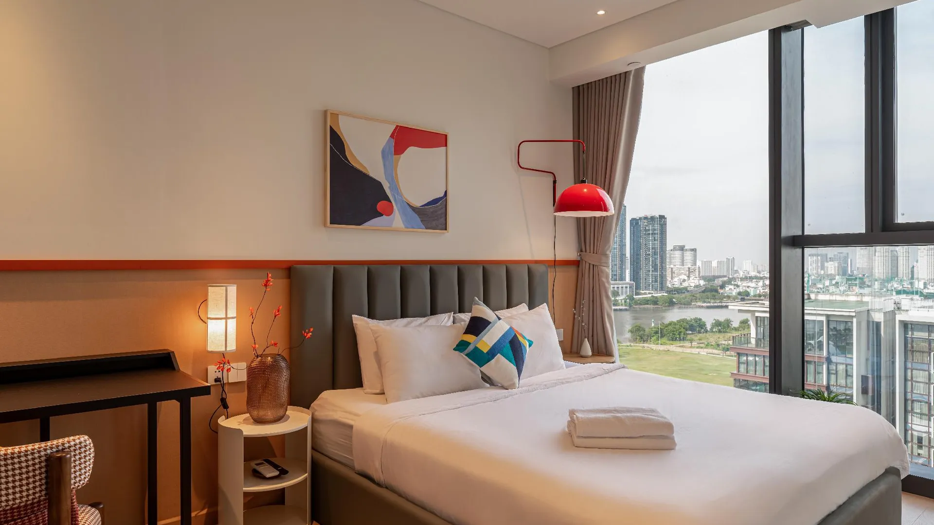 호치민 메트로폴 투티엠 위드 시그니처 컬렉션 바이 V/L 5성급 호텔 객실