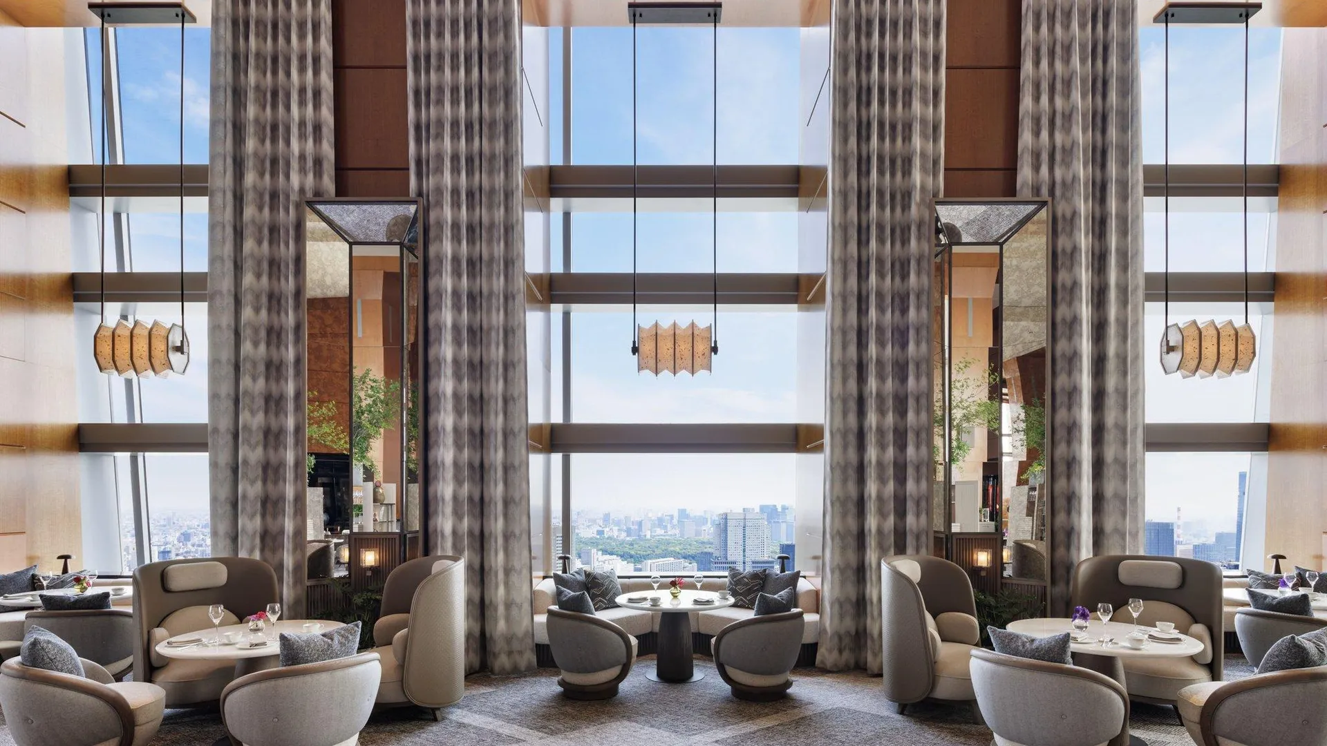 도쿄 / 동경 리츠칼튼, 도쿄 5성급 호텔 레스토랑