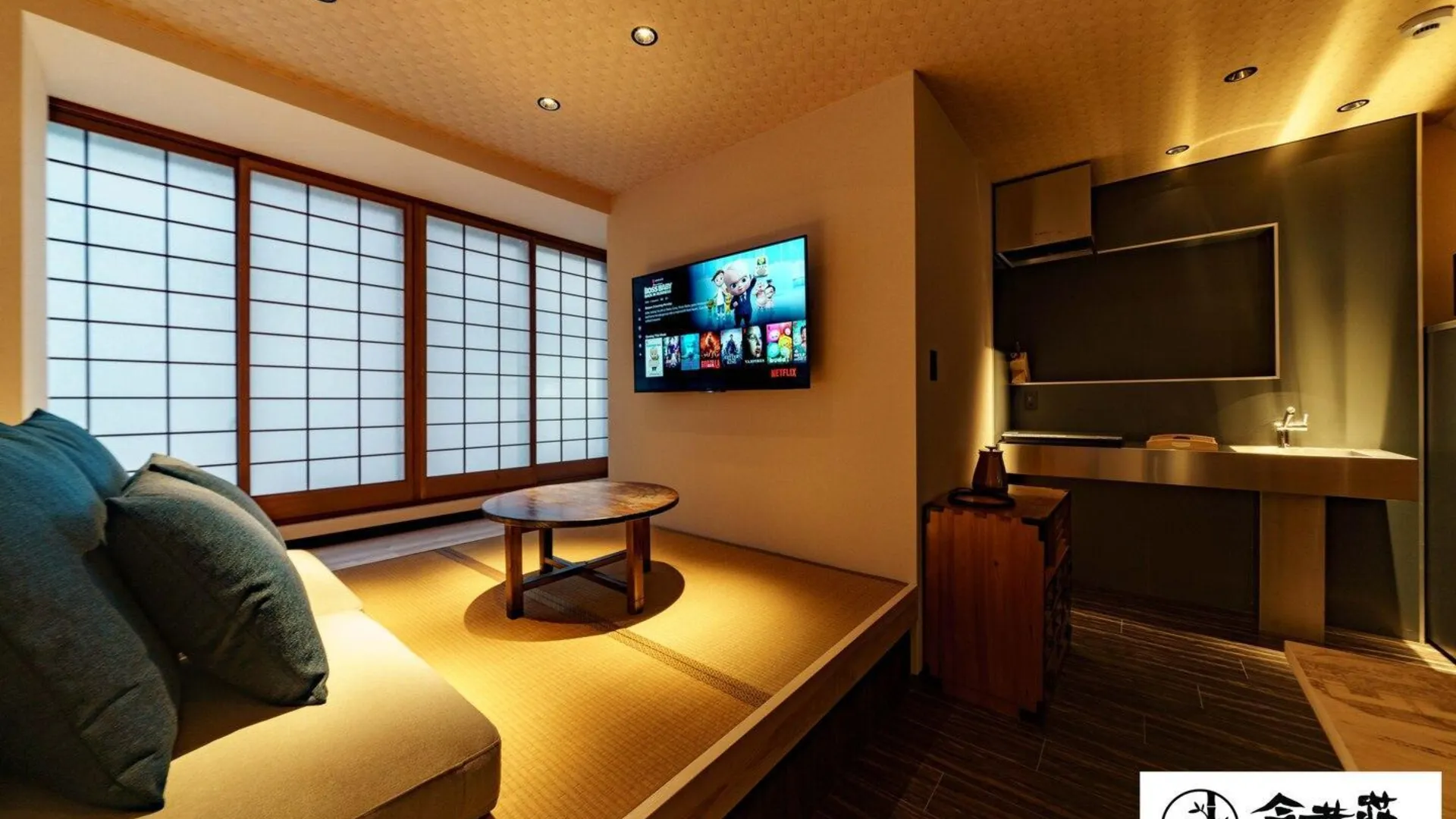 오사카 신사이바시의 프라이빗 하우스 (140m², 침실 4개, 프라이빗 욕실 2개) 4성급 게스트하우스 스위트룸