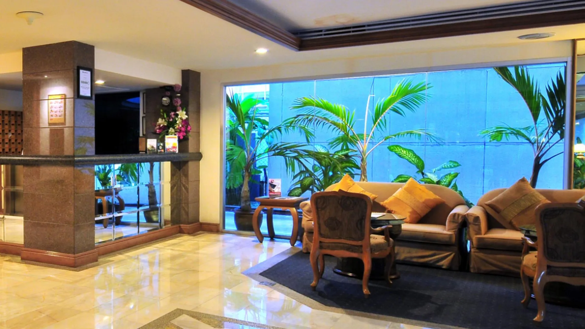 방콕 르 시암 호텔 실롬 방콕 바이 PCL 4성급 호텔 전망