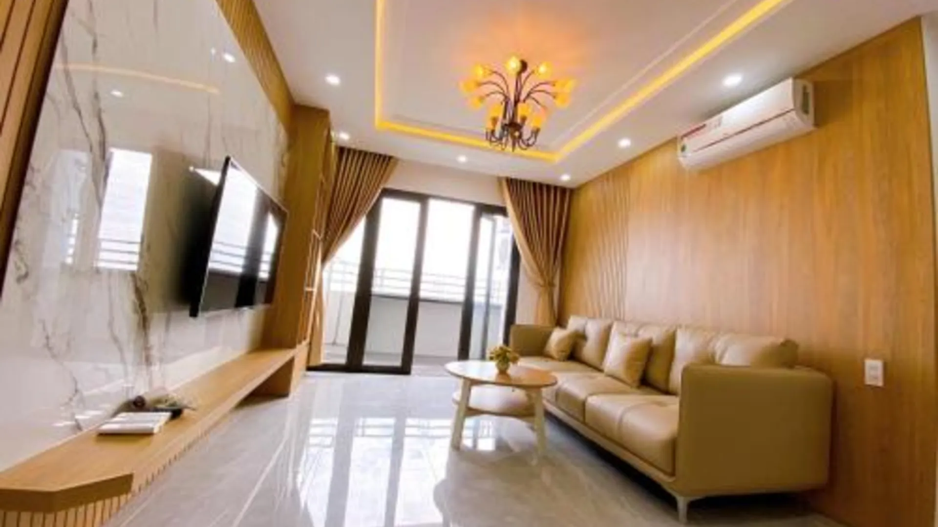 다낭 프억 미의 아파트먼트 (100m², 침실 3개, 프라이빗 욕실 2개) 5성급 게스트하우스 스위트룸