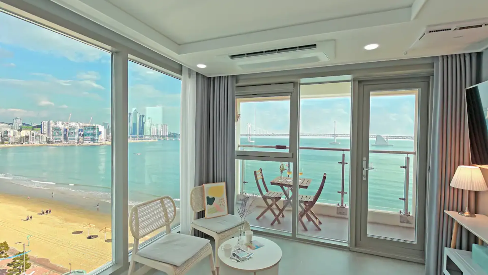 부산 엘모멘토 광안 레지던스 3성급 호텔 전망