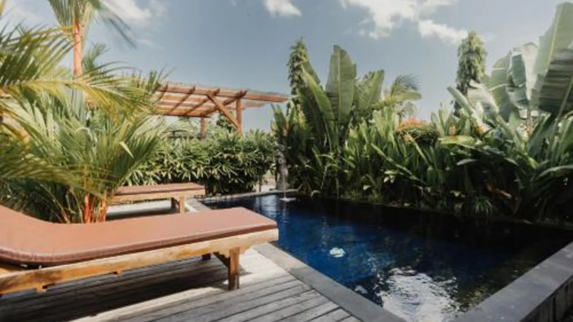 발리 Gama’s Villa 4성급 호텔 전망