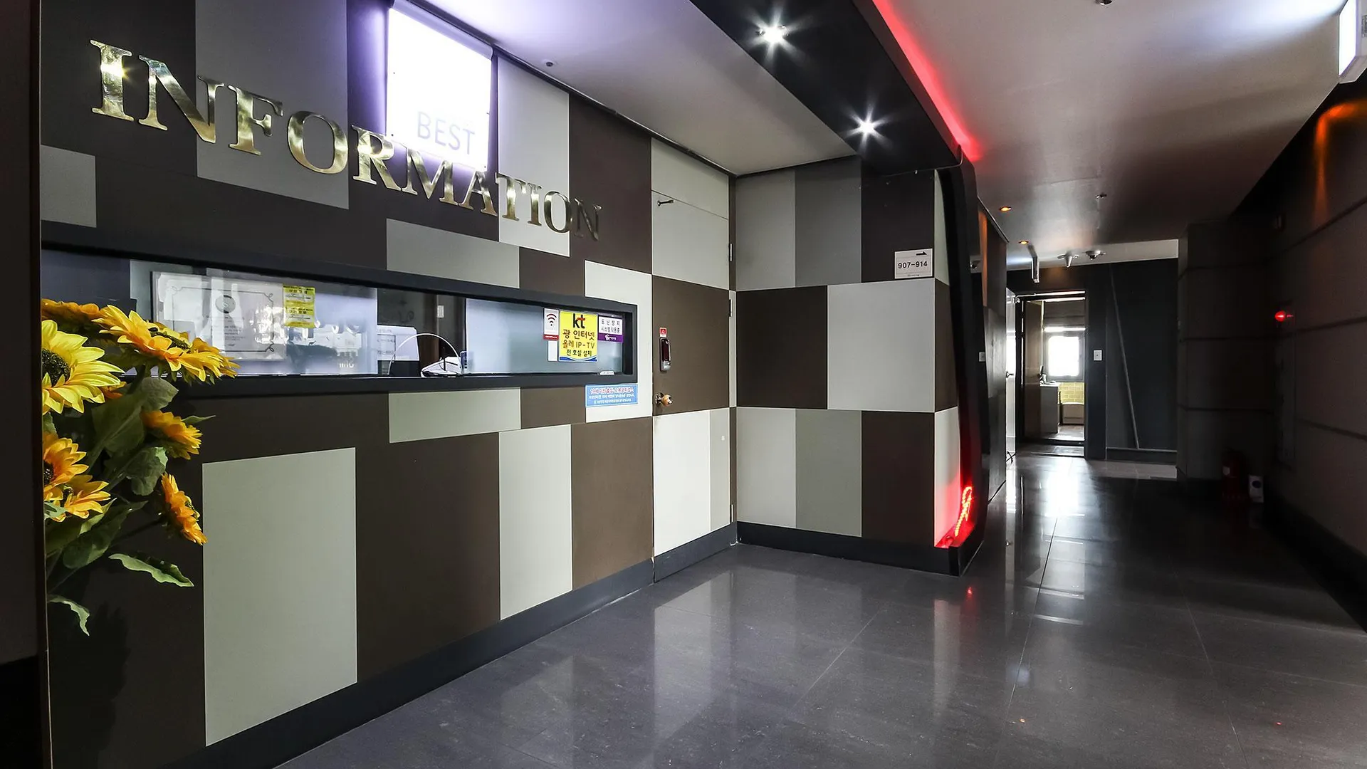 광주 광주 상무 샤인호텔 호텔 로비