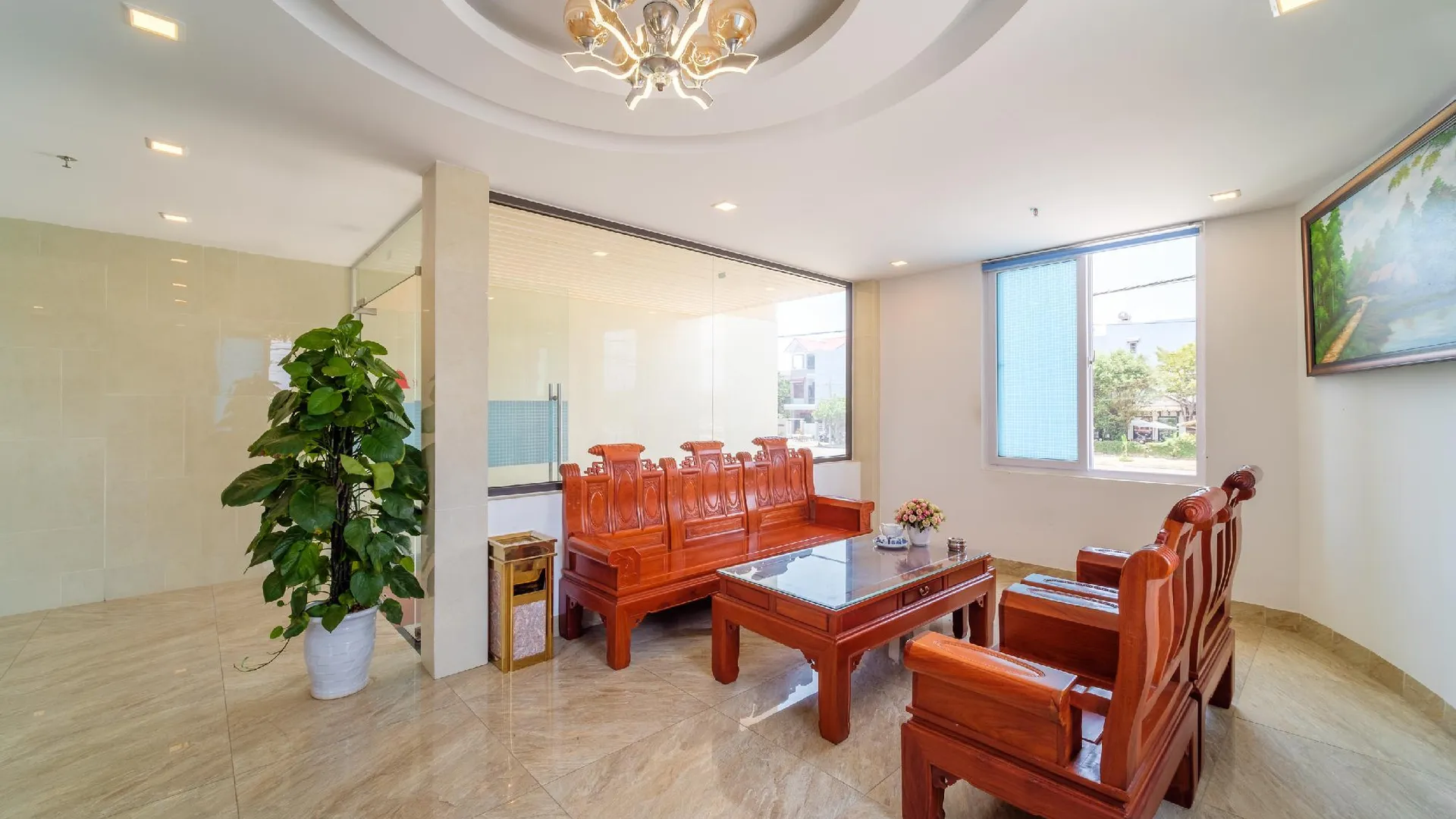 다낭 캐피탈 O 215 안 둑 호텔 다낭 2성급 호텔 전망