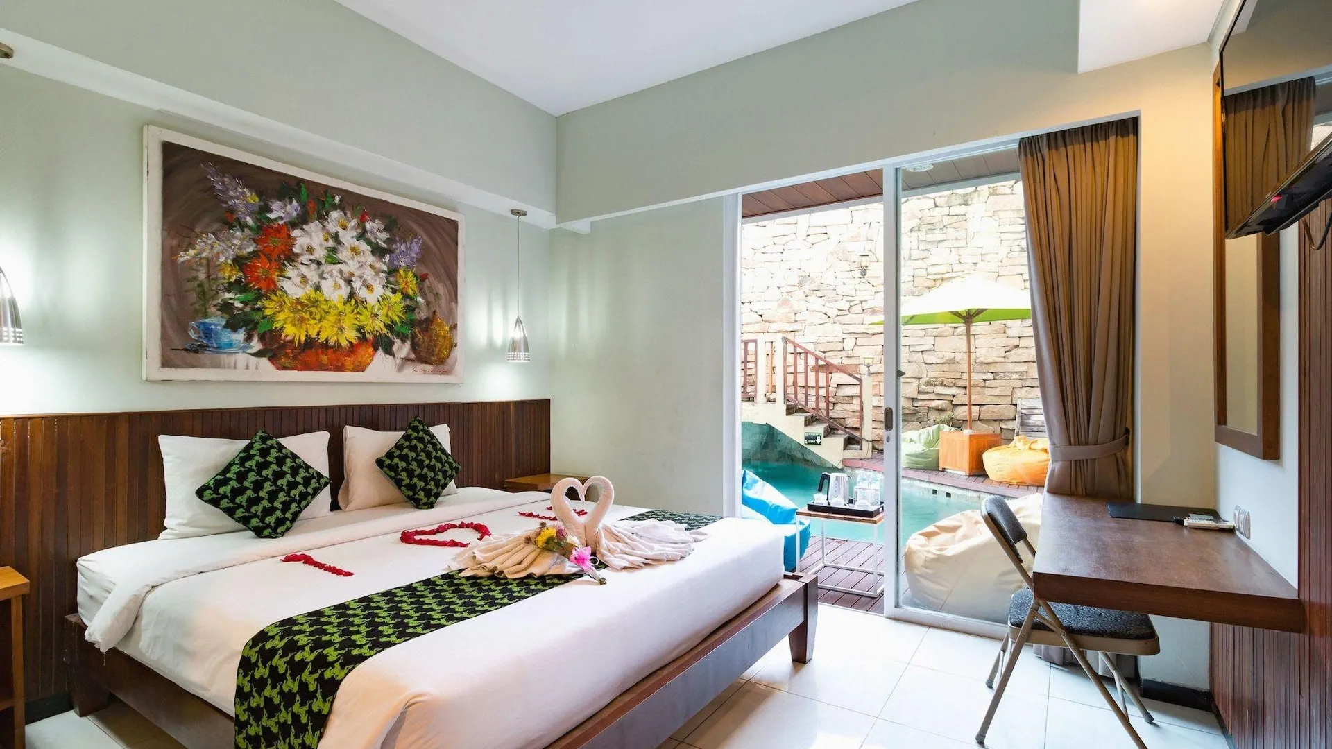 발리 하디 포에트라 호텔 3성급 호텔 스위트룸