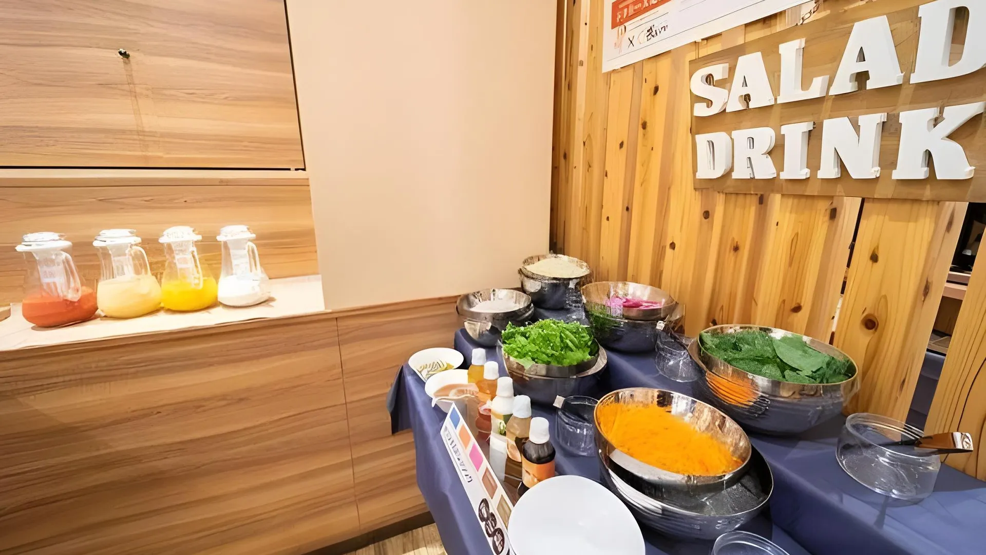 도쿄 / 동경 Super Hotel Premier Ginza 3성급 호텔 레스토랑