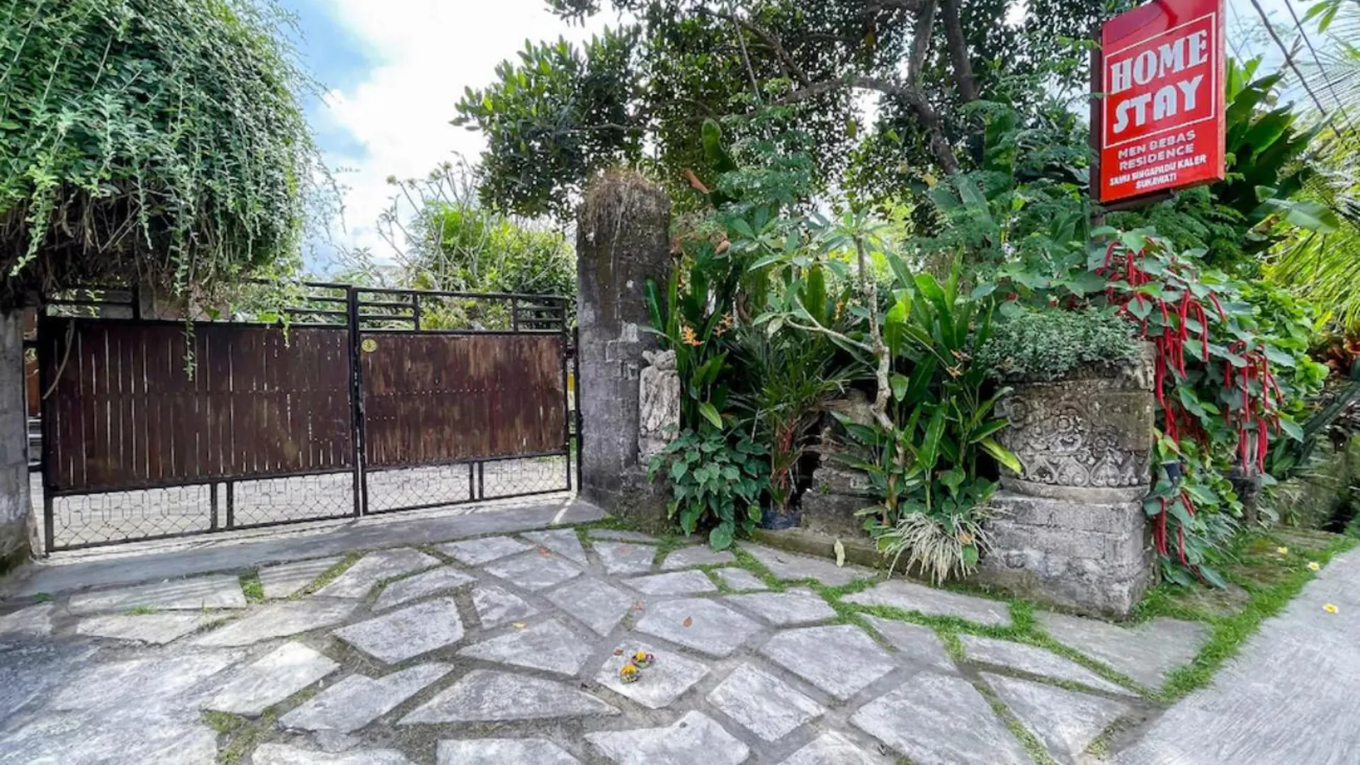 발리 멘 베바스 우붓 바이 세콤스 3성급 호텔 전망