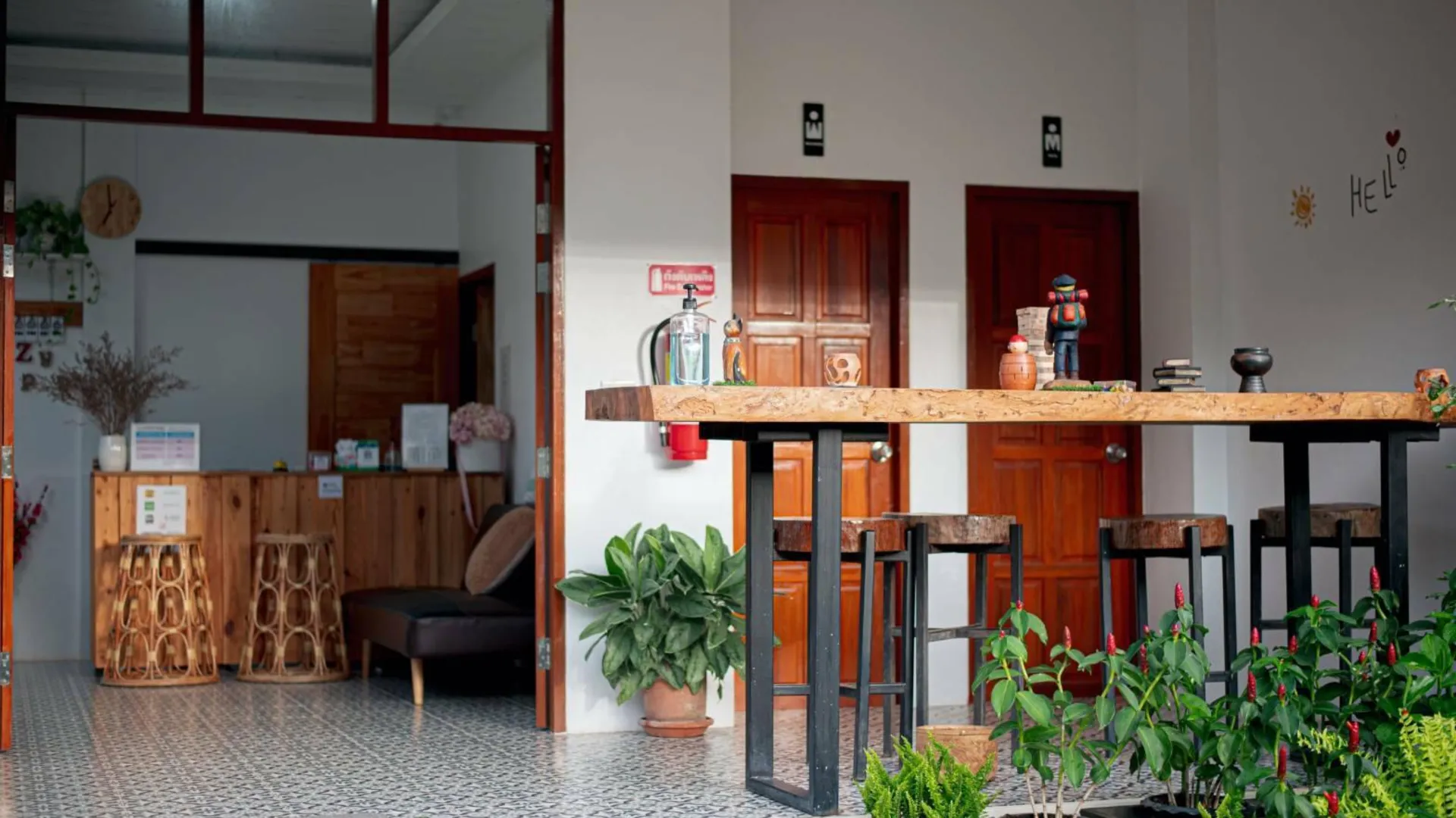 치앙라이 코지 하우스 치앙라이 3성급 호텔 로비