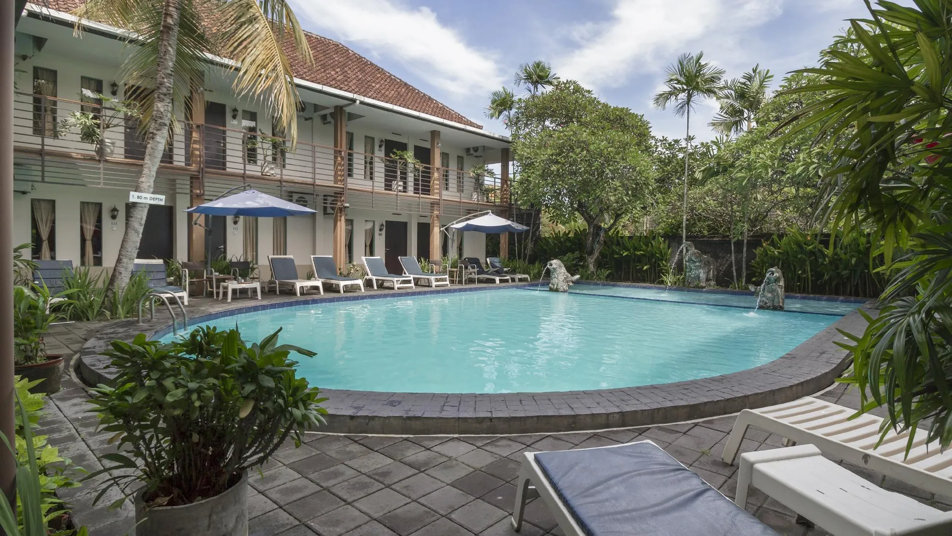 발리 사누르 아궁 호텔 3성급 호텔 객실