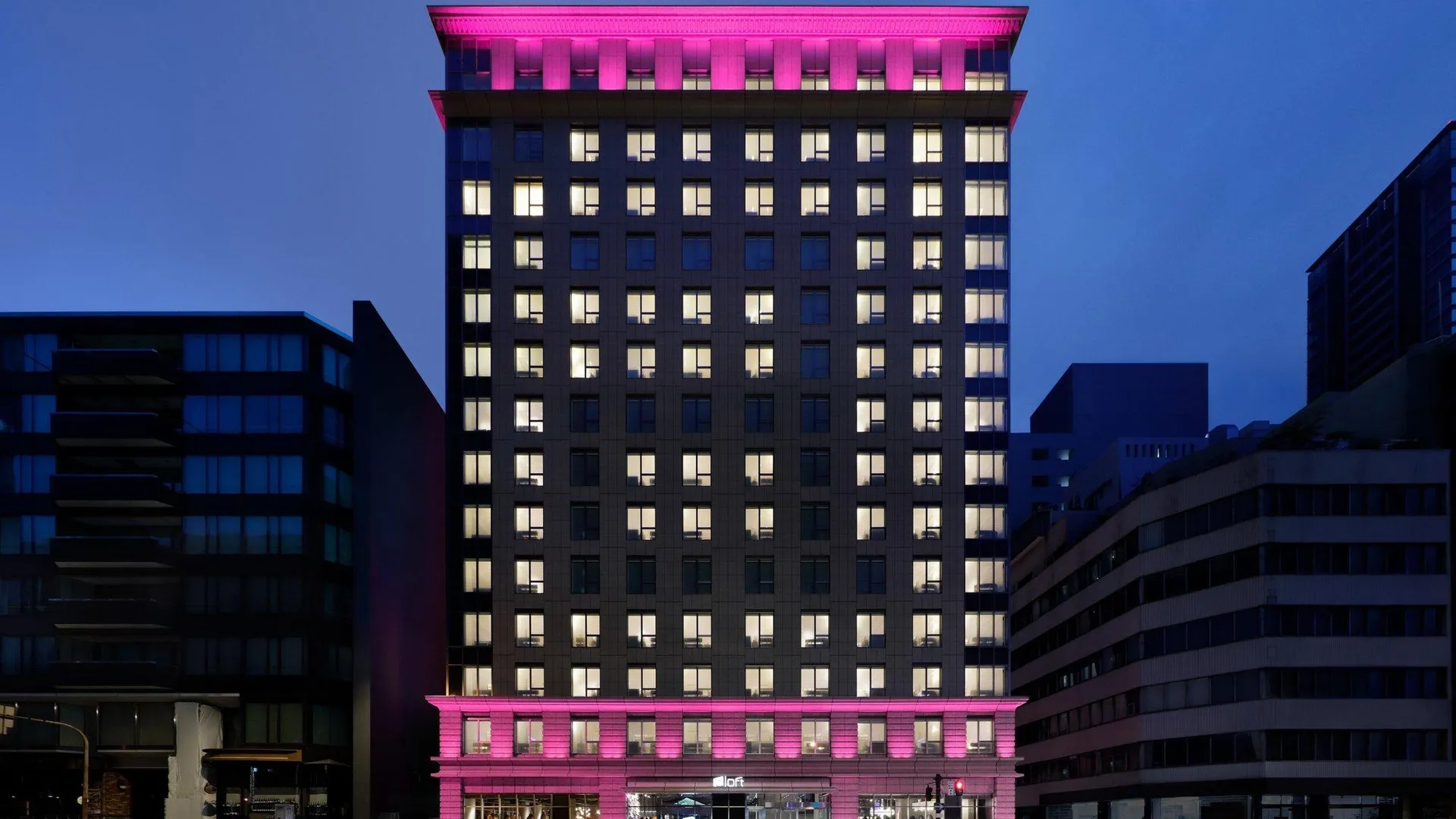 오사카 알로프트 오사카 도지마 4성급 호텔 객실