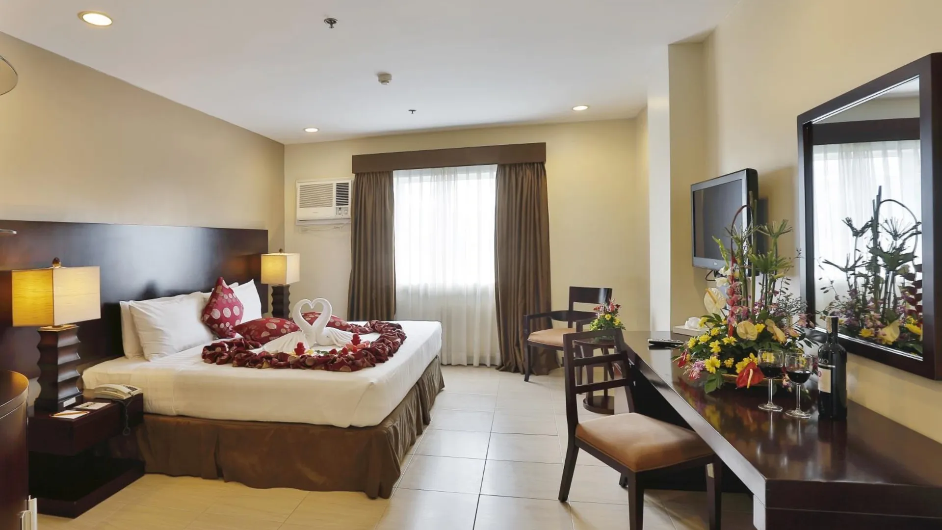 세부 알파 시티 스위트 호텔 4성급 호텔 스위트룸