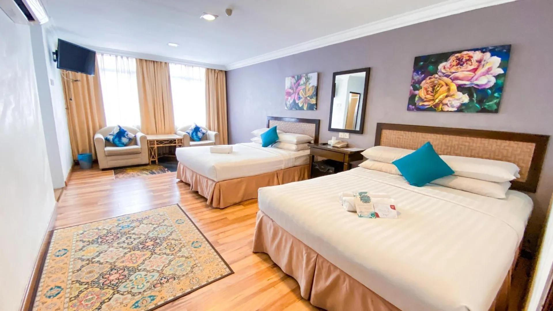 말라카 퀸스파크 로비타 호텔 3성급 호텔 스위트룸