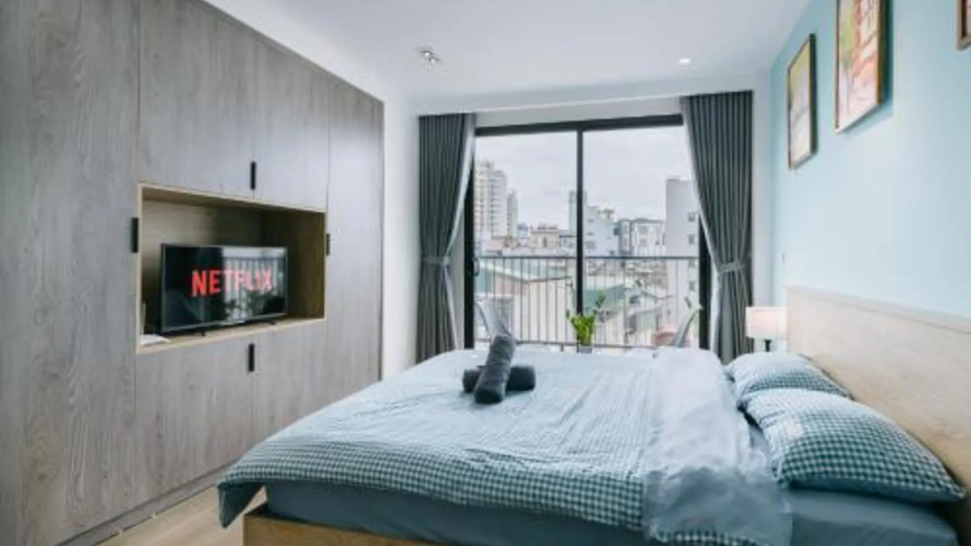 하노이 럭 아파트 8 - 하노이 웨스트레이크 발코니 스튜디오 4성급 게스트하우스 스위트룸