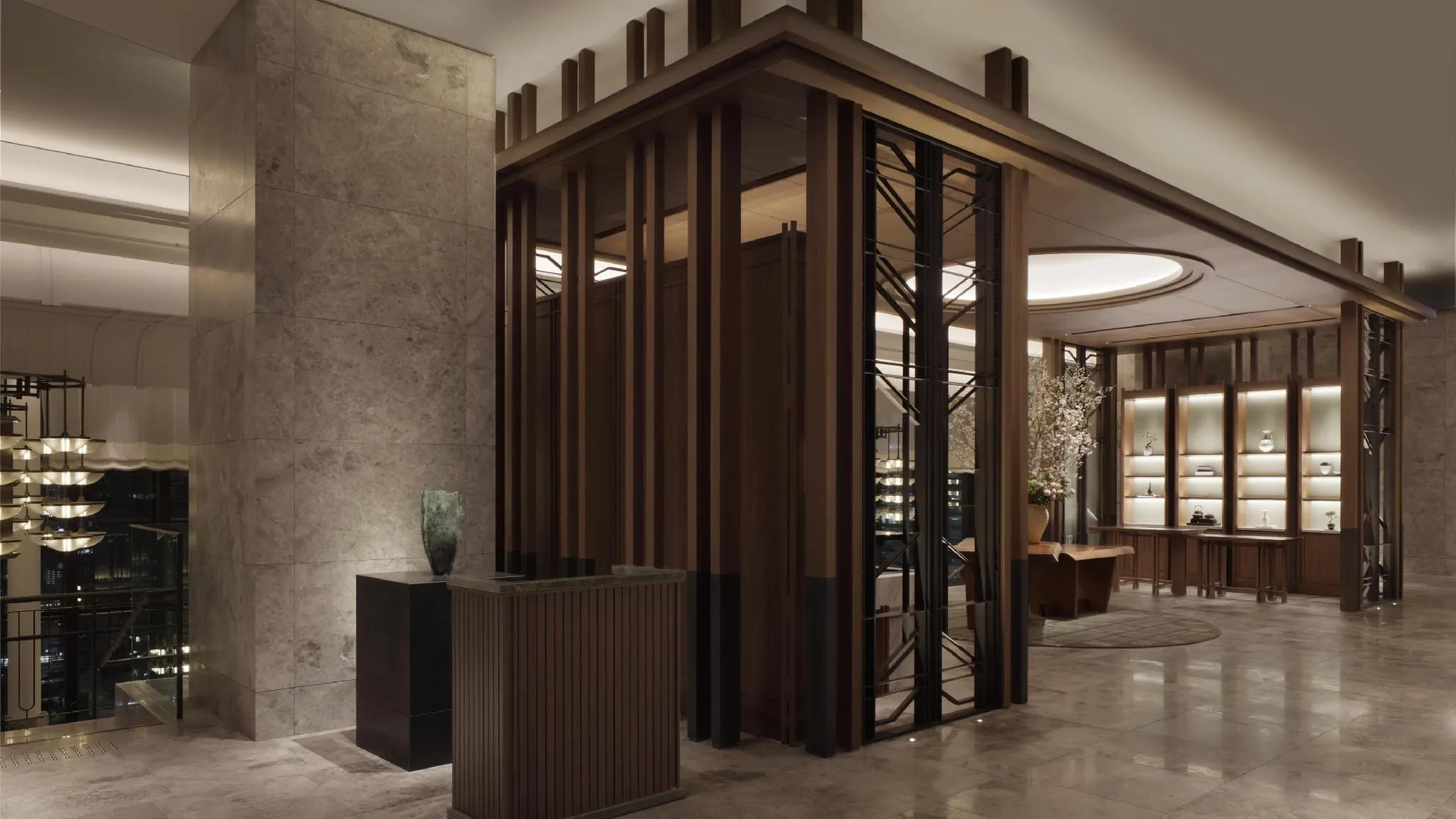 오사카 월도프 아스토리아 오사카 5성급 호텔 레스토랑