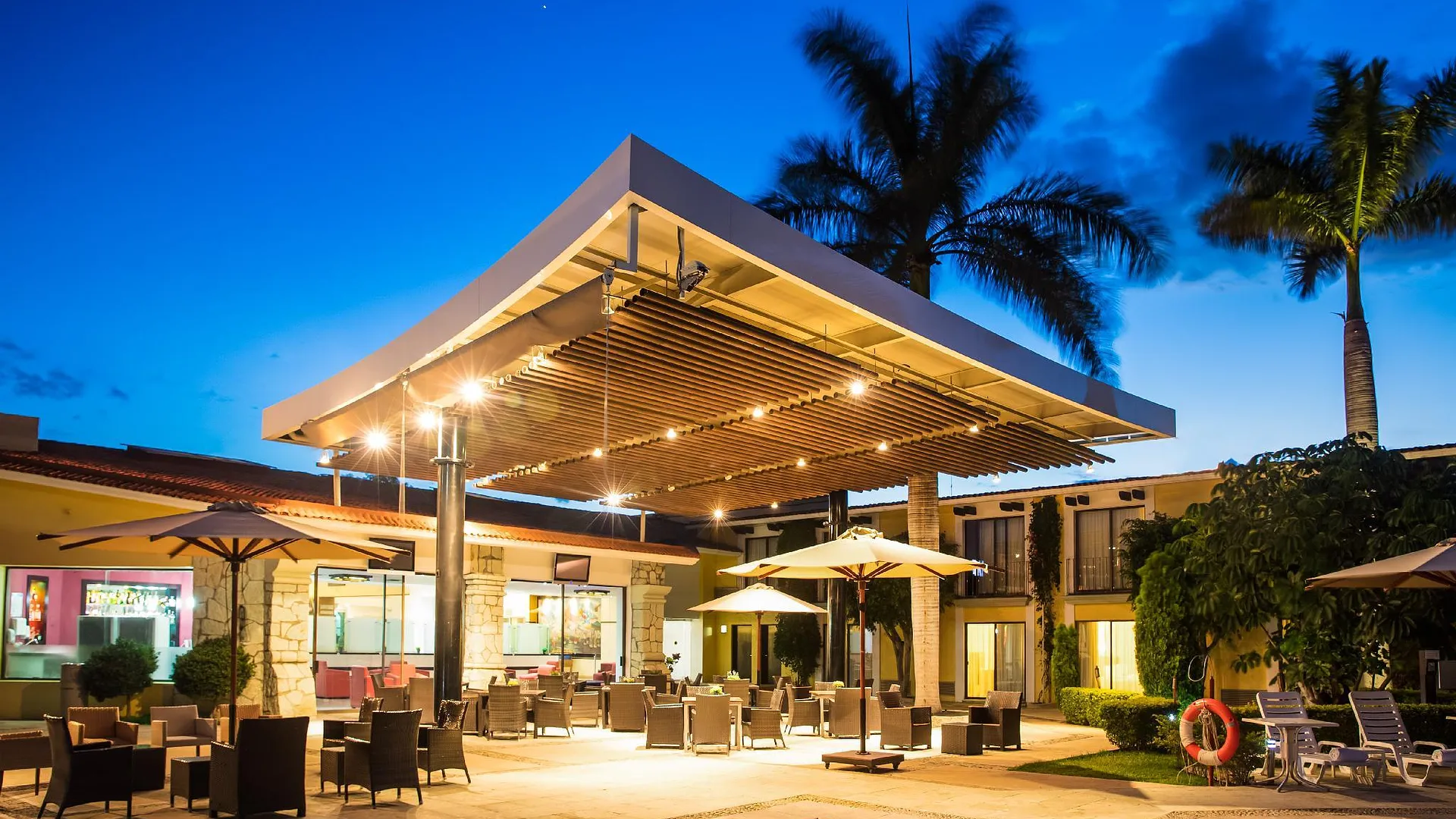 오악사카 피에스타 인 오악사카 3성급 호텔 로비