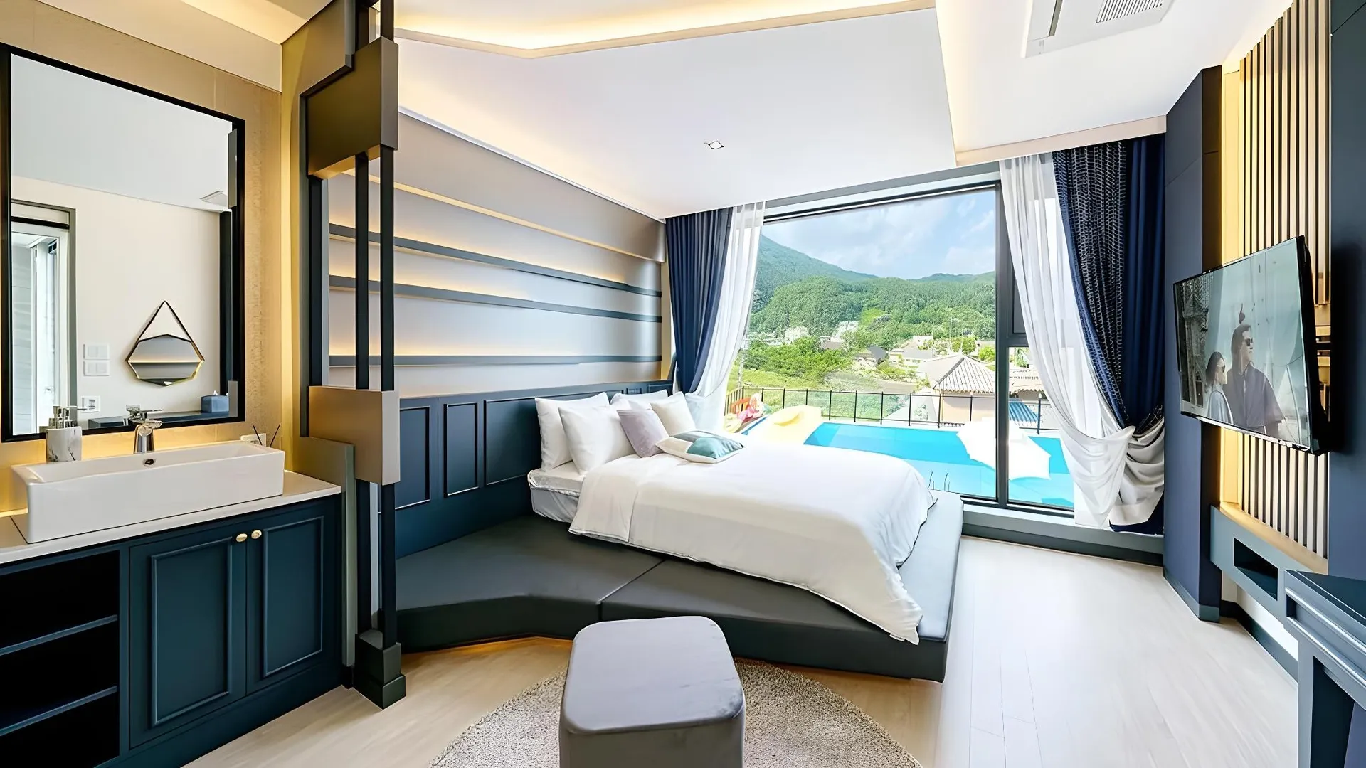 가평 가평 카사레스 2성급 게스트하우스 스위트룸