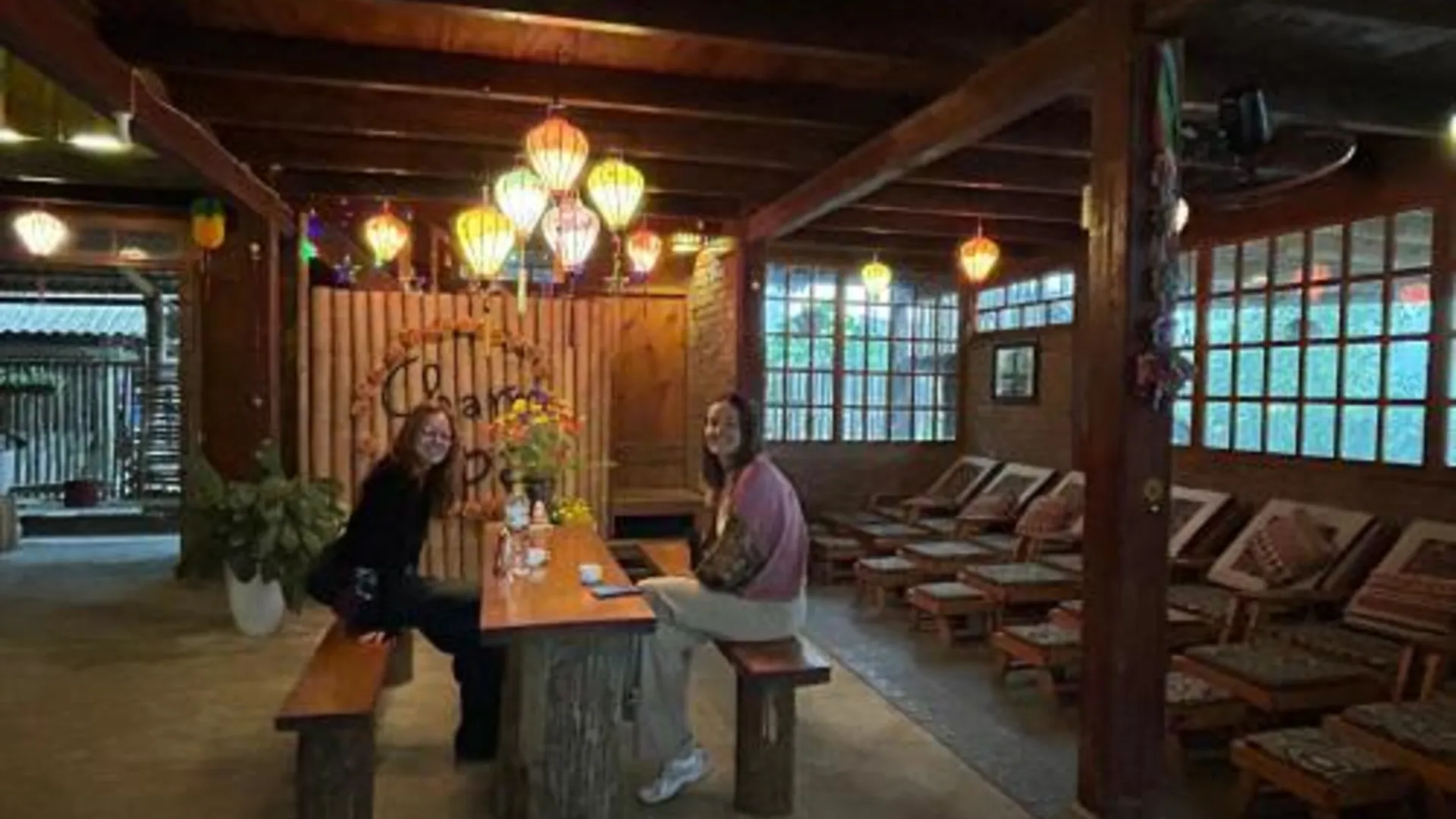 사파 Charm Spa & Homestay 4성급 게스트하우스 레스토랑