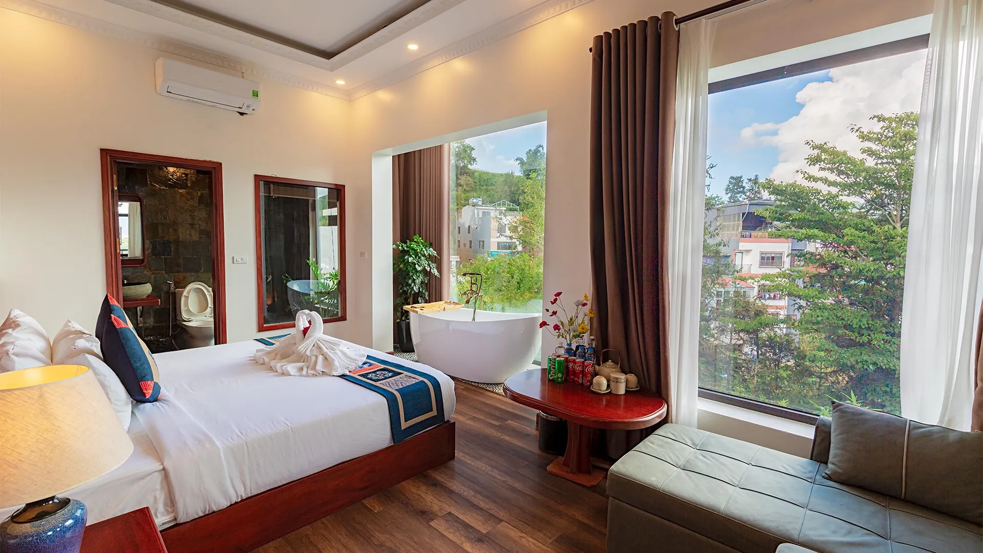 사파 그린 빌라 사파 3성급 호텔 객실