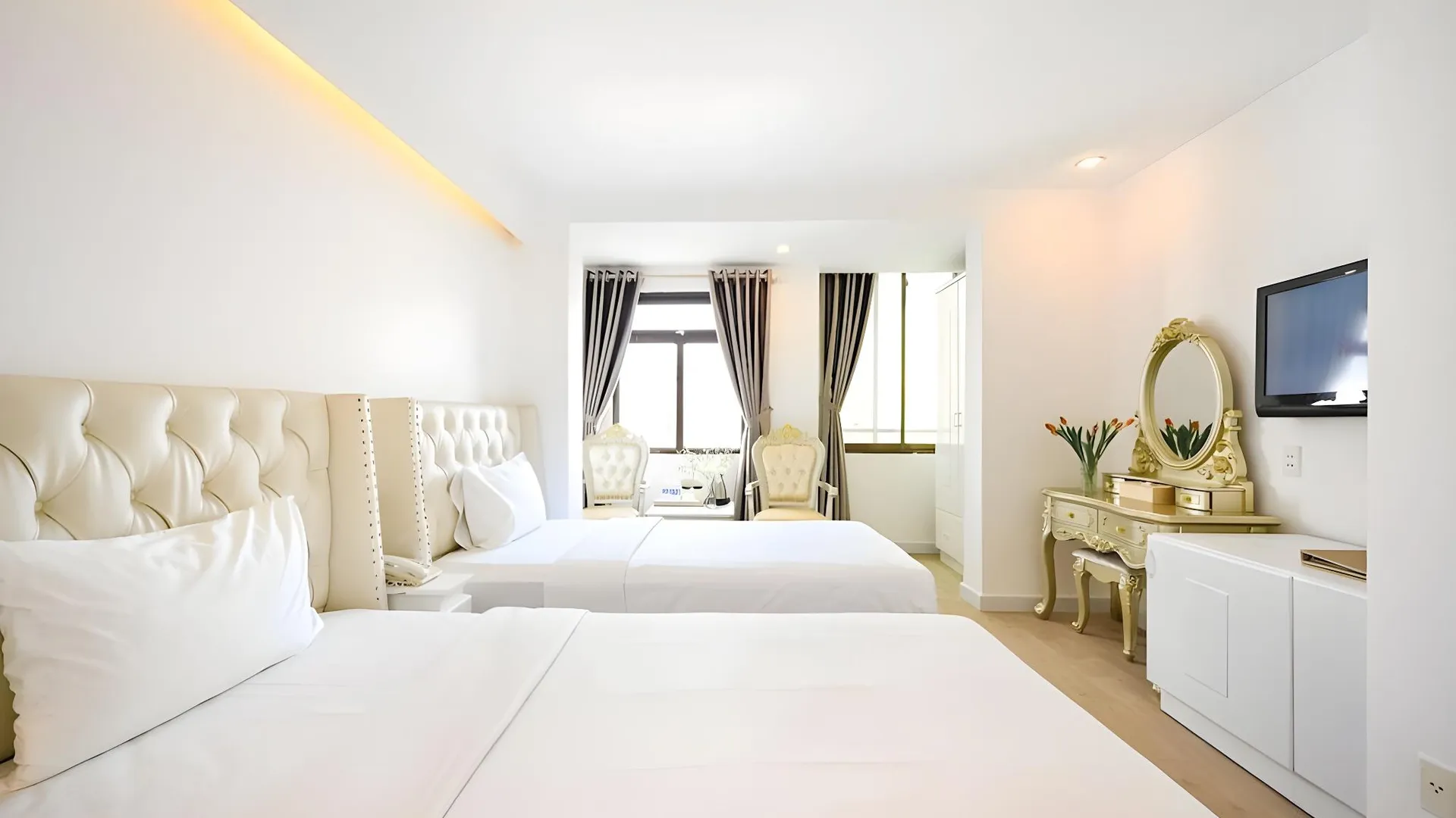 호치민 A25 호텔 - 255 레탄톤 3성급 호텔 스위트룸