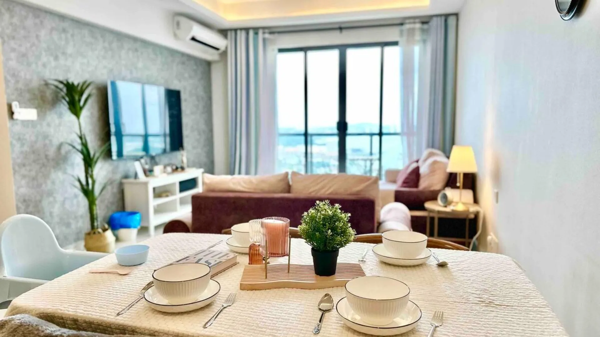 조호바루 / 조호르바루 조호바루의 프라이빗 하우스 (100m², 침실 2개, 프라이빗 욕실 2개) 3성급 싱글룸 로비