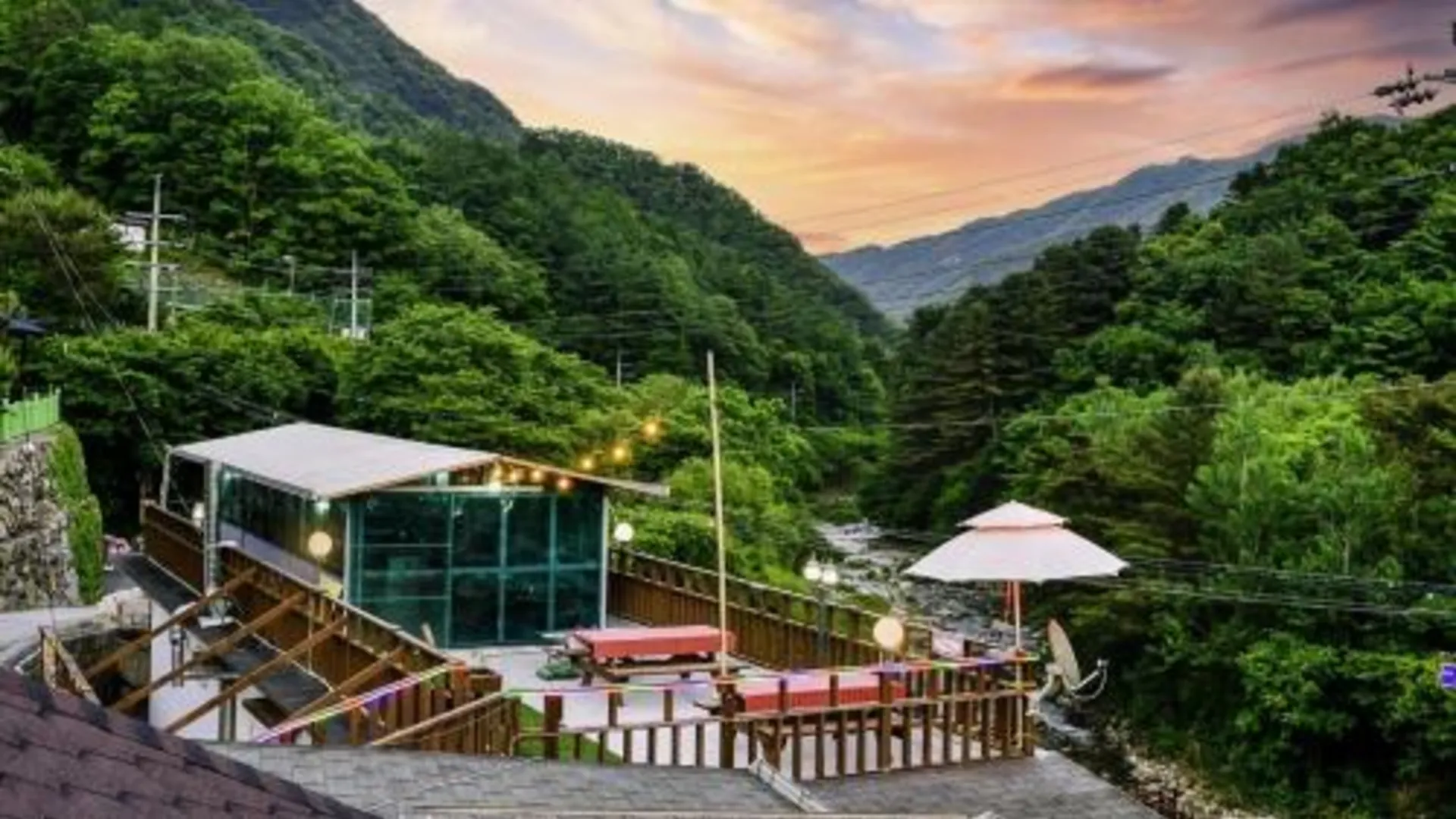 가평 산골 스파 펜션 3성급 게스트하우스 로비