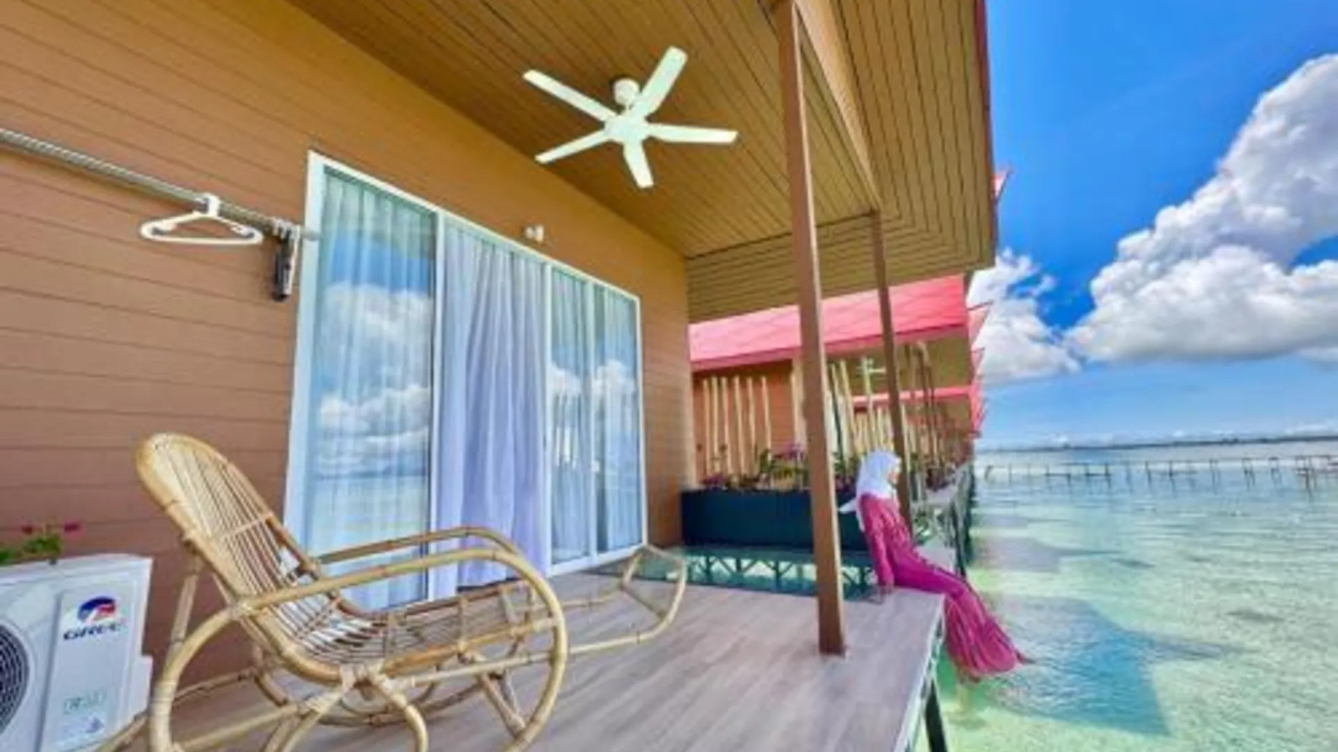 셈포르나 Sand Bay Resort Semporna 4성급 호텔 레스토랑