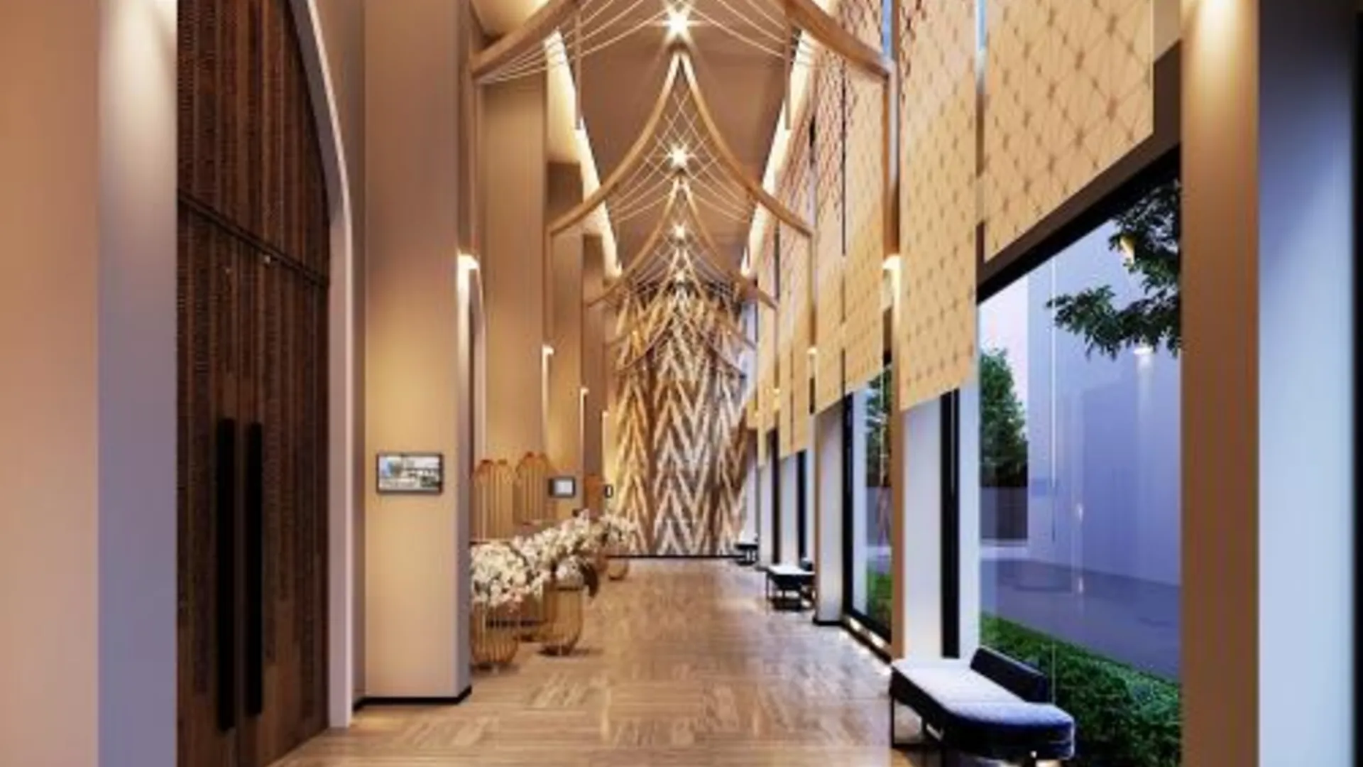 방콕 센타라 라이프 호텔 방콕 프라 나콘 4성급 호텔 로비