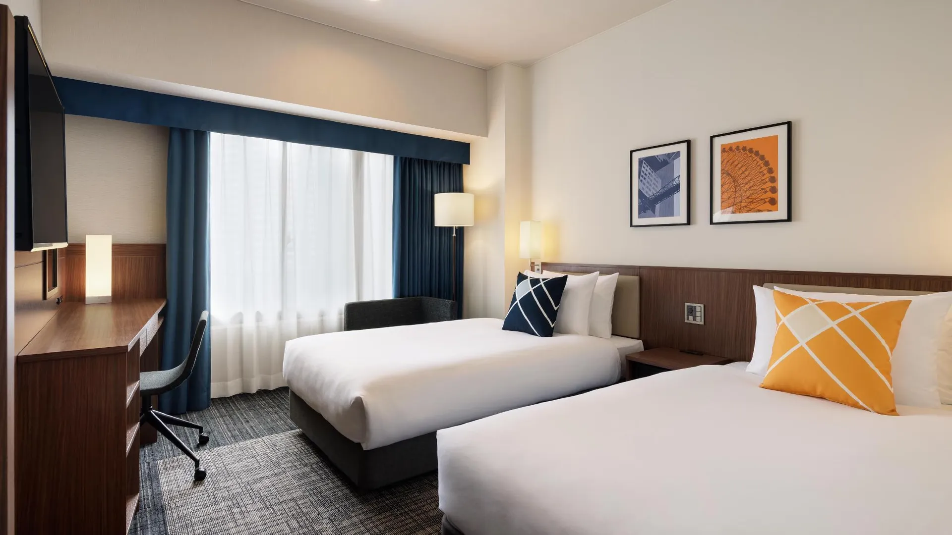 오사카 포 포인츠 플렉스 바이 쉐라톤 오사카 우메다 3성급 호텔 전망