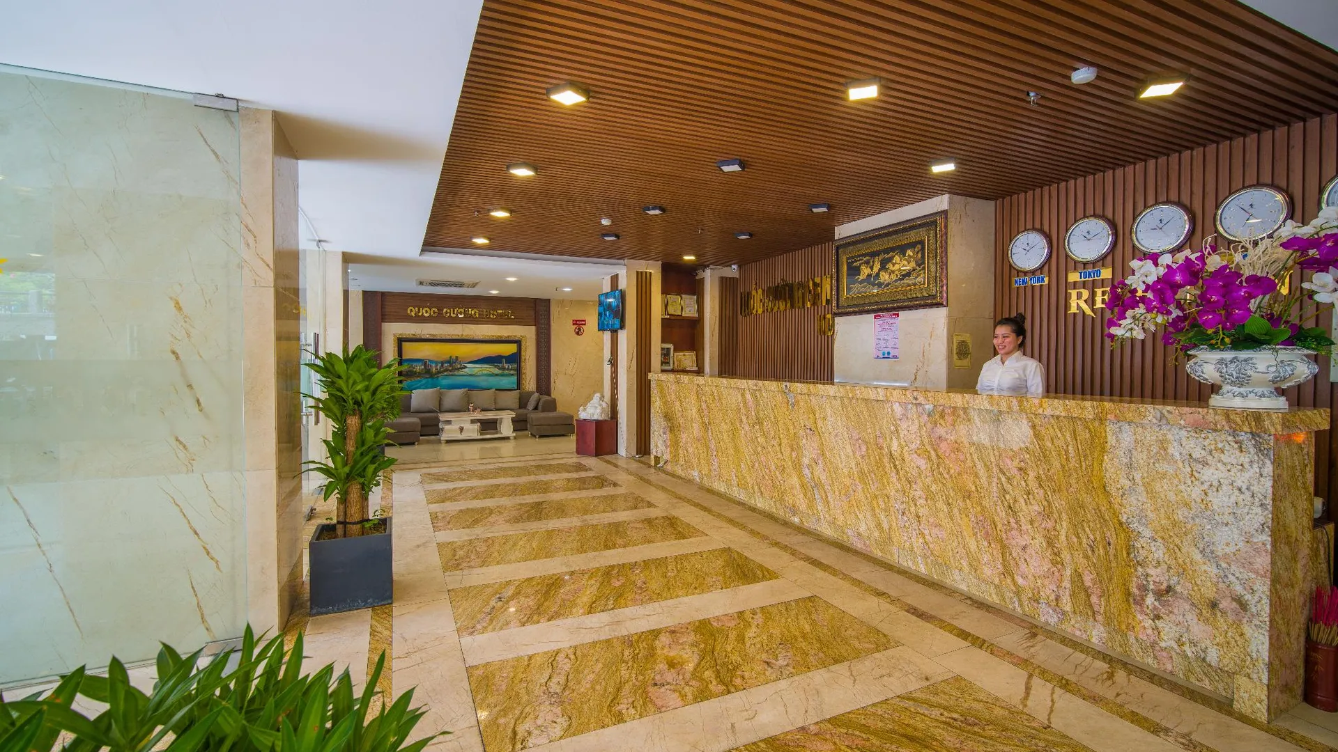 다낭 꿕 꾸엉 호텔 앤 아파트먼트 다낭 바이 하빌랜드 3성급 호텔 외관