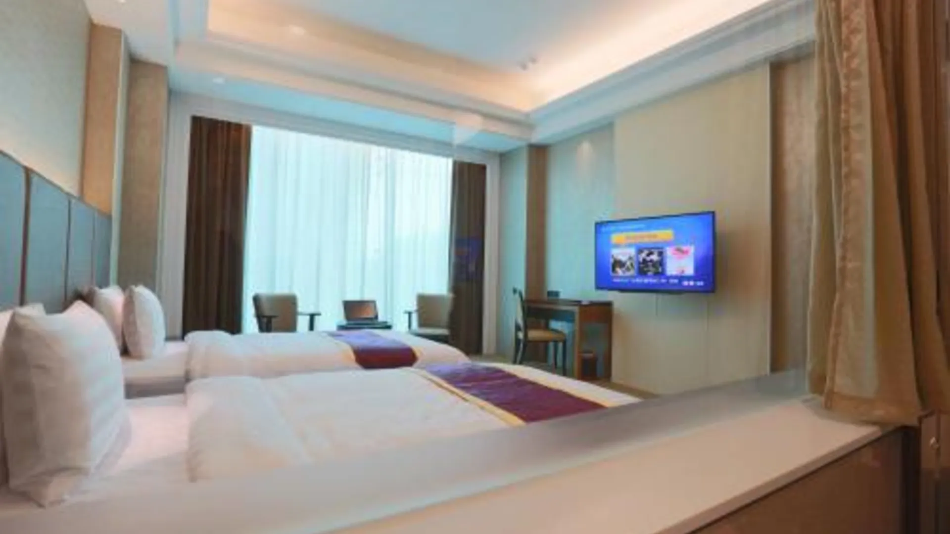 타이베이 해피니스 인 신좡 4성급 호텔 스위트룸