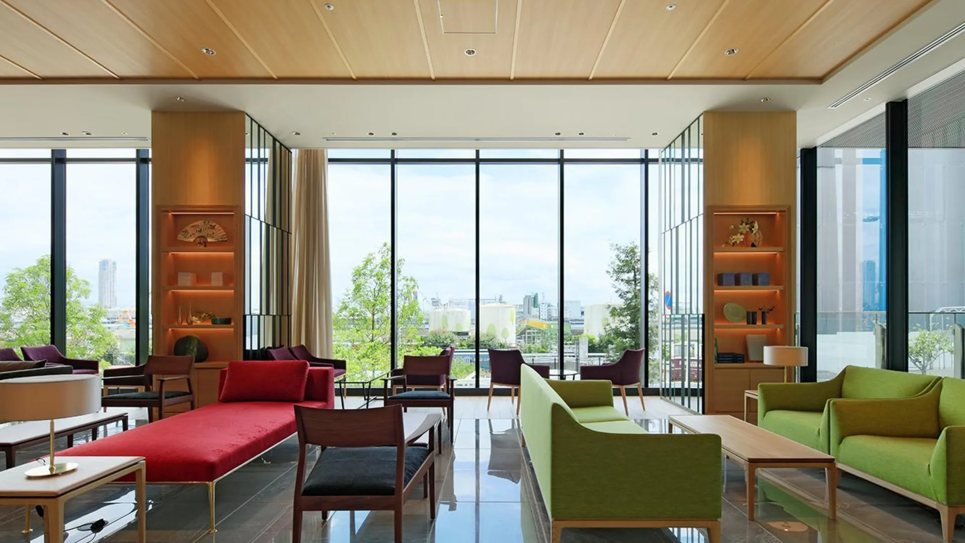 오사카 더 싱귤러리 호텔 & 스카이스파 앳 유니버설 스튜디오 재팬 4성급 호텔 로비