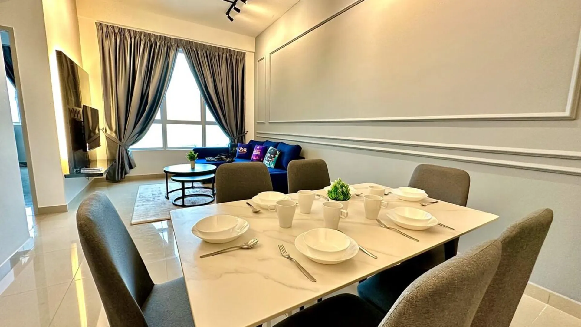 말라카 클레방의 프라이빗 하우스 (65m², 침실 2개, 프라이빗 욕실 2개) 4성급 싱글룸 로비