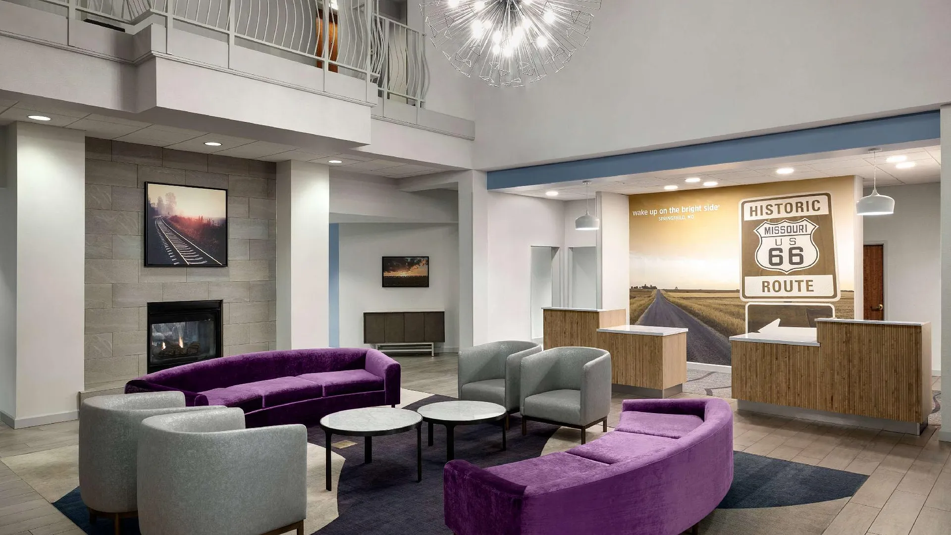 스프링필드 (MO) 라 퀸타 인 앤 스위트 바이 윈덤 스프링필드 에어포트 플라자 2성급 호텔 로비