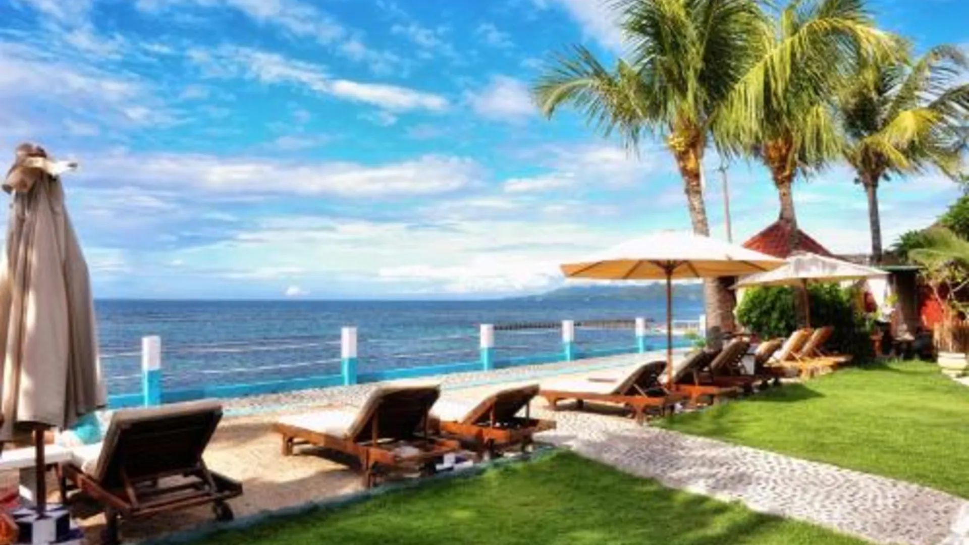 발리 발리 씨스케이프 비치 클럽 4성급 호텔 레스토랑