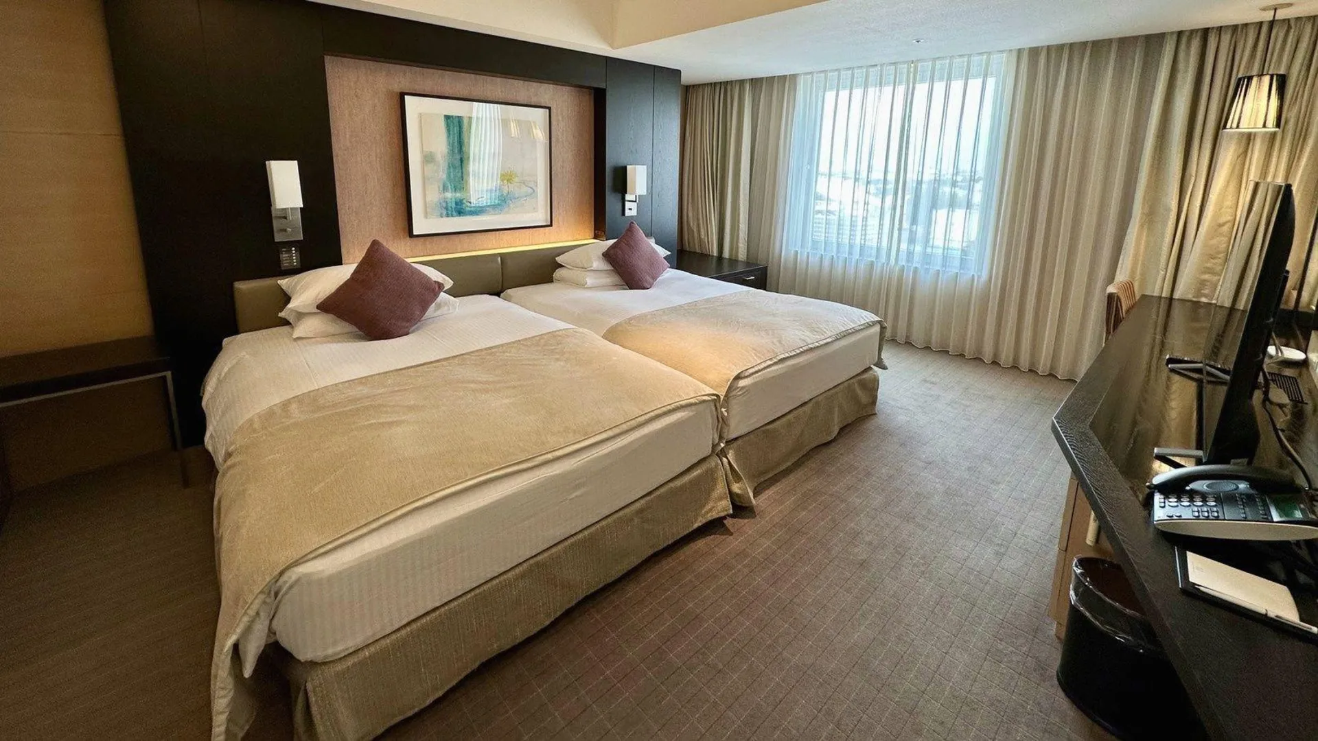 도쿄 / 동경 마이하마 뷰 호텔 바이 휴릭 (구 도쿄 베이 마이하마 호텔) 4성급 호텔 전망