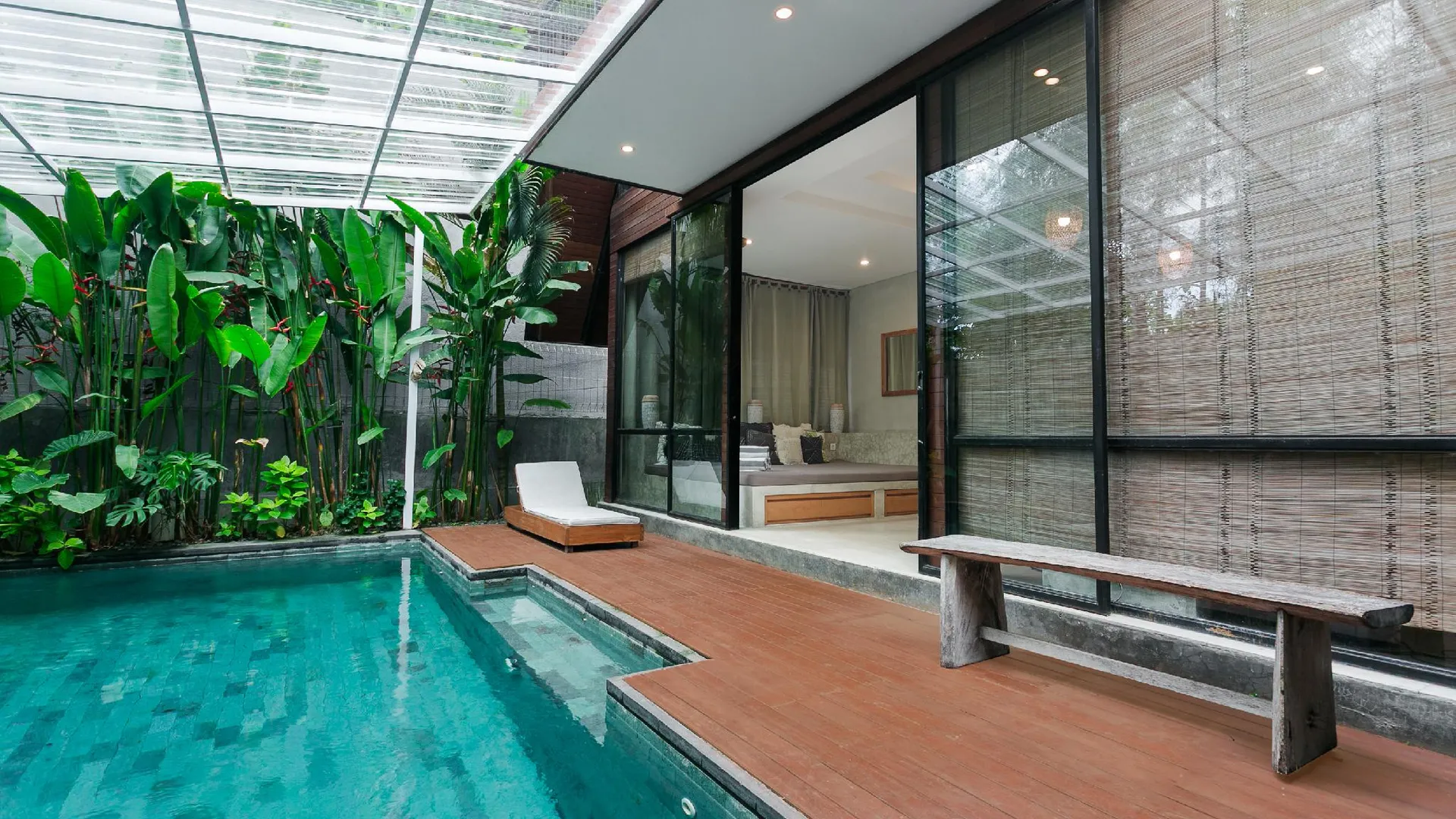 발리 짱구의 빌라 (100m², 침실 2개, 프라이빗 욕실 2개) 2성급 게스트하우스 객실