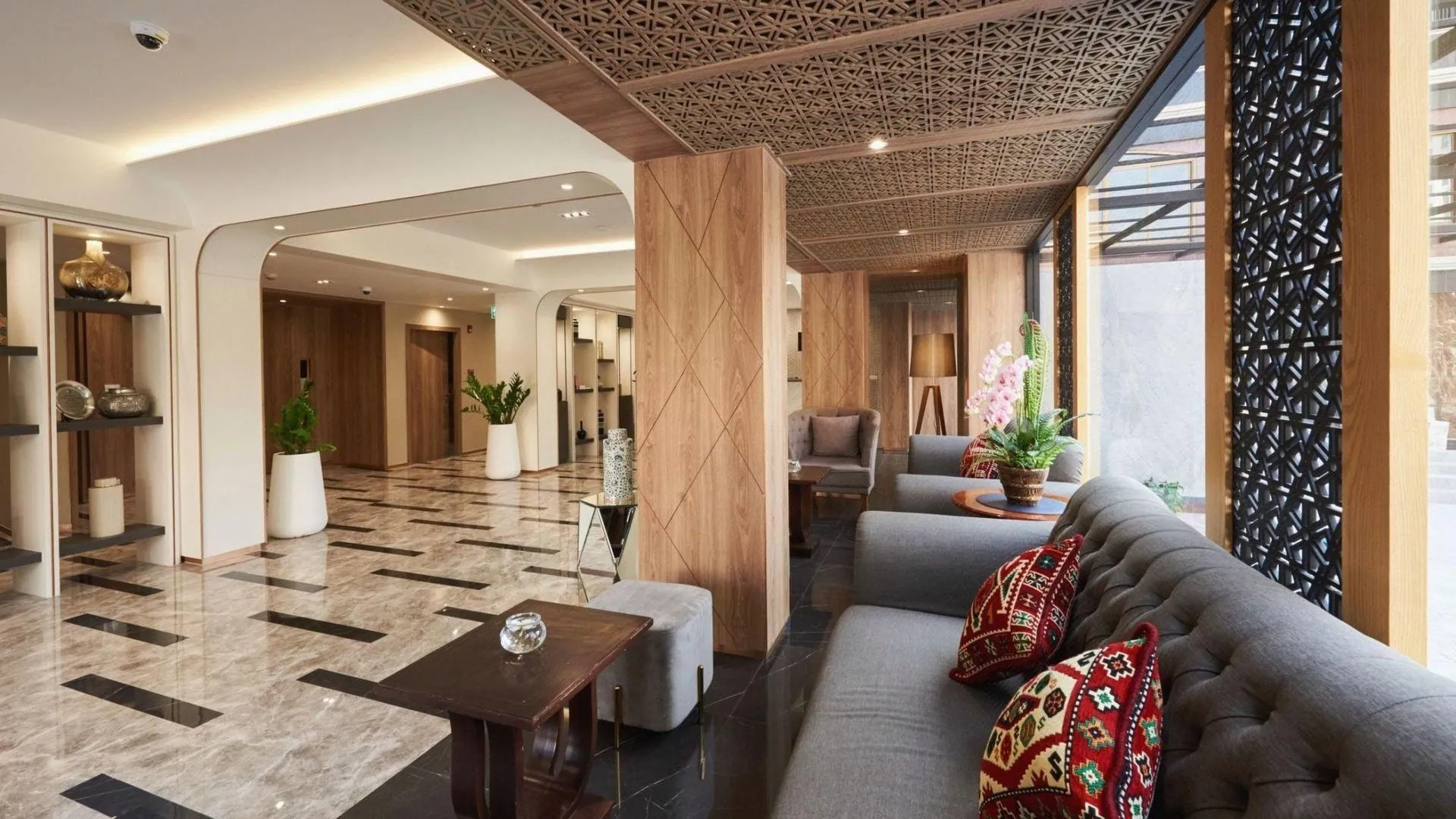 방콕 알마스 호텔 방콕 3성급 호텔 로비