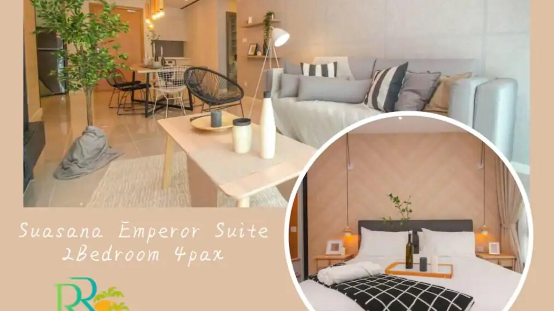 조호바루 / 조호르바루 Emperor Suite . Suasana @ 2BR 4Pax by RR JBcity 3성급 게스트하우스 객실