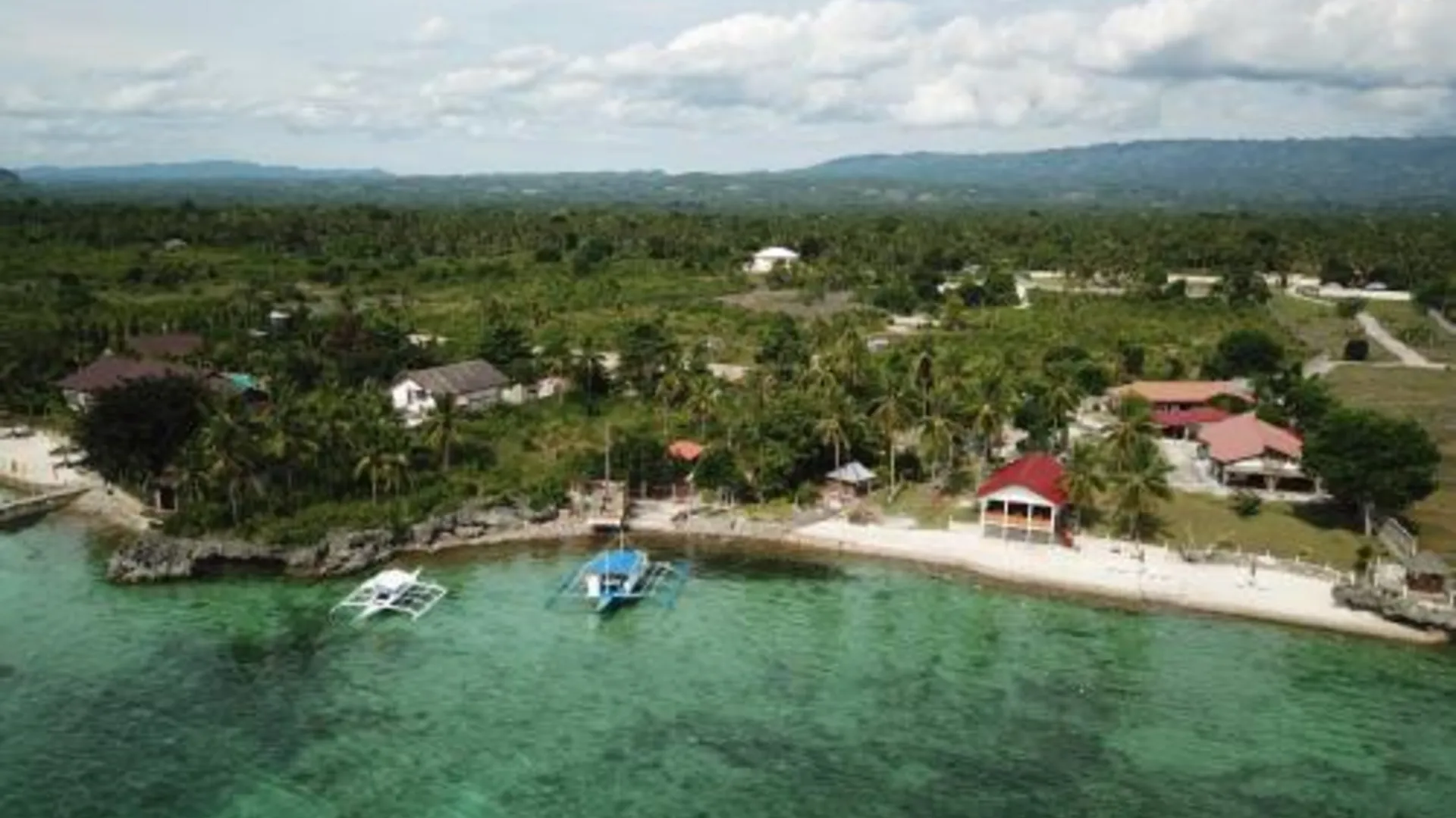 세부 Tauig Beach Resort 2성급 호텔 전망