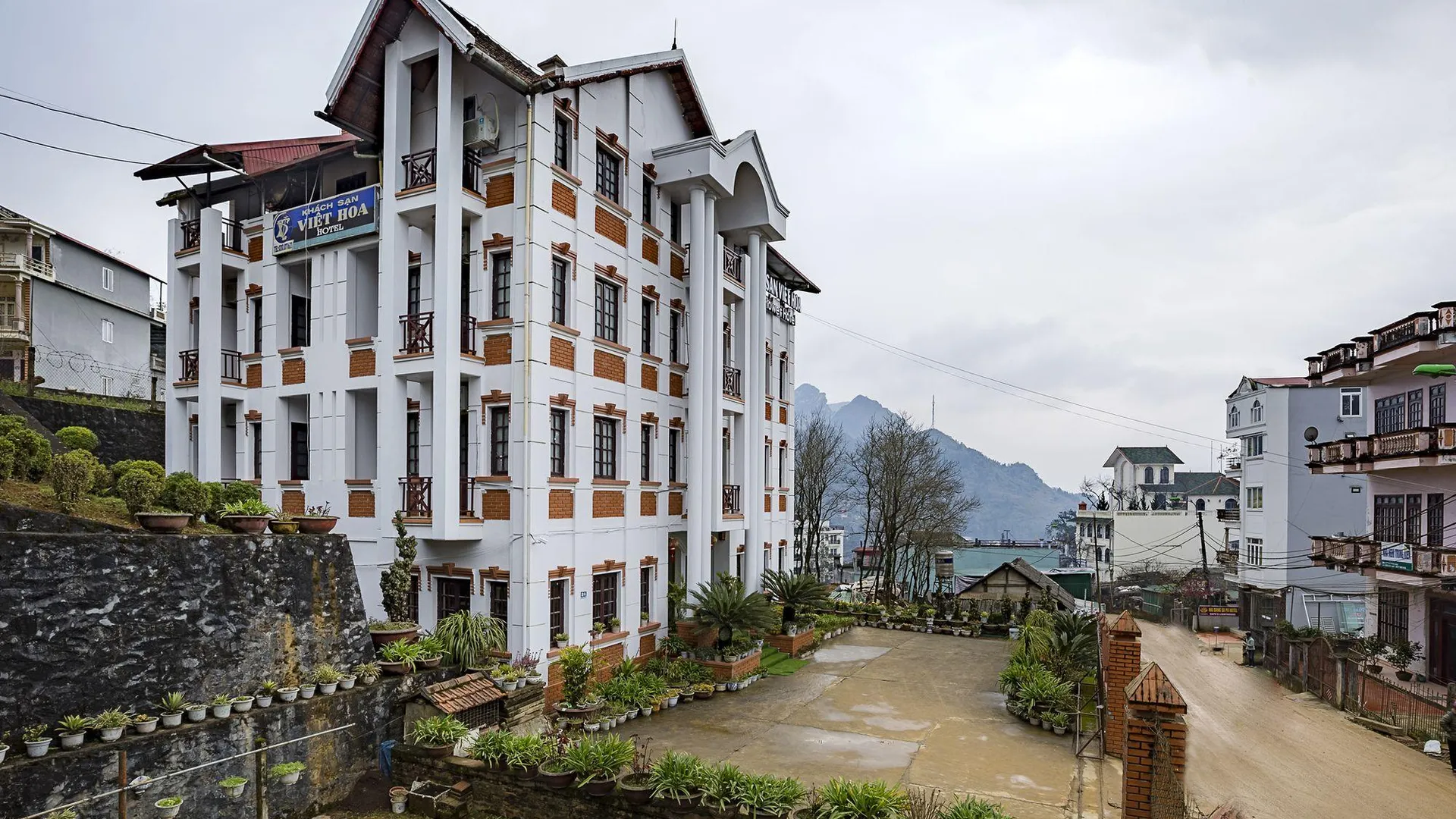 사파 르 부티크 호텔 사파 3성급 호텔 전망