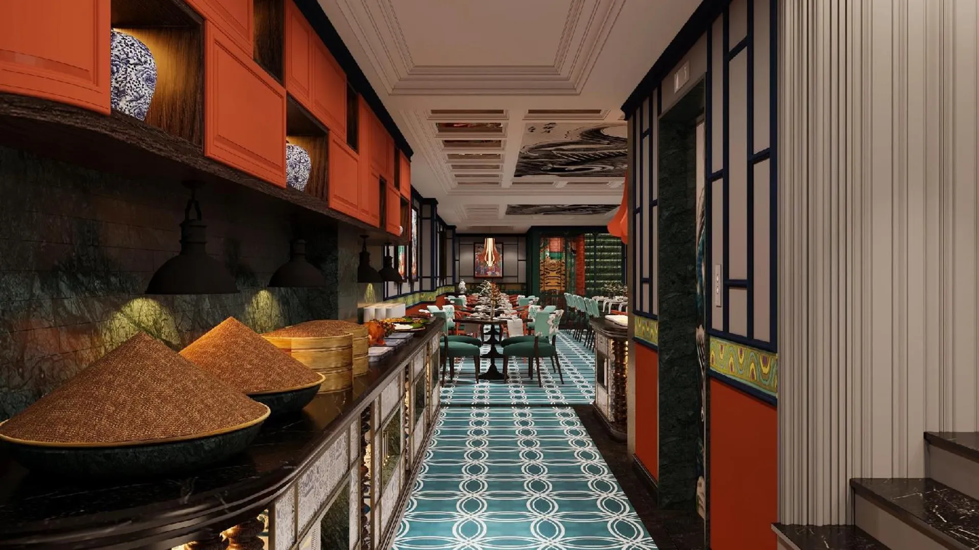 하노이 로텔 뒤 라크 하노이 4성급 호텔 레스토랑