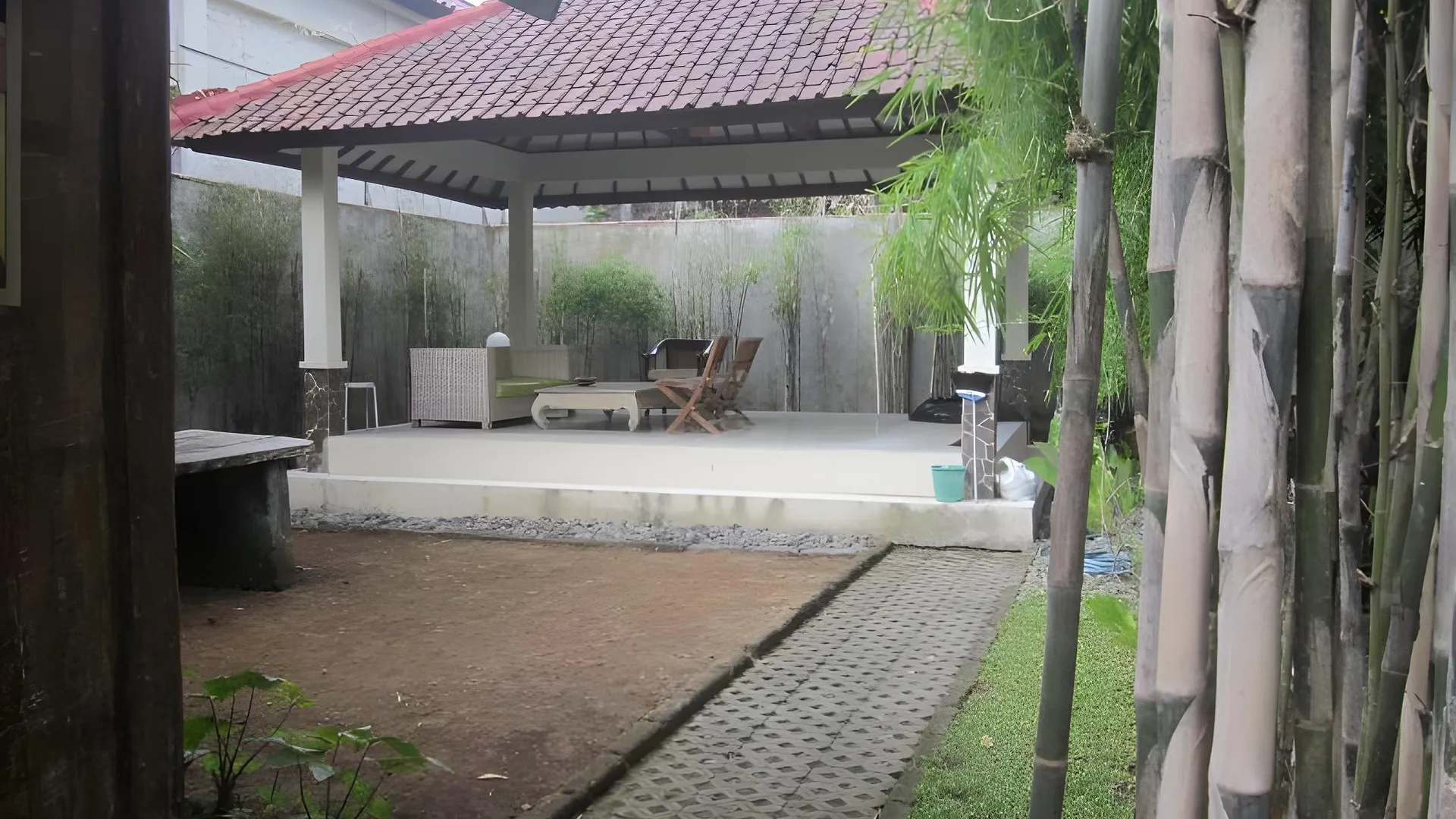 발리 와얀 맨션 1성급 호텔 전망