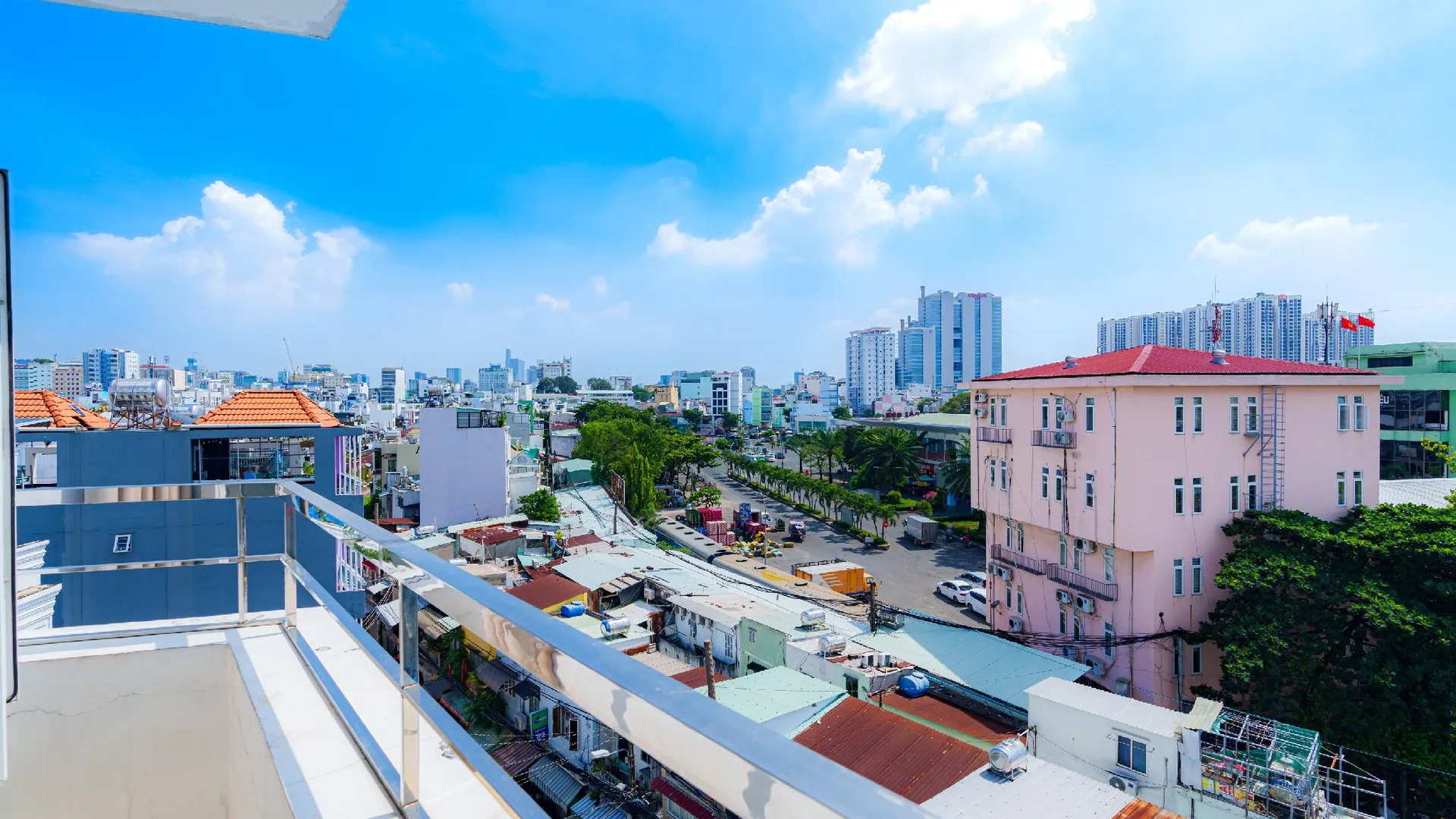 호치민 투 타이 호텔 2성급 호텔 수영장