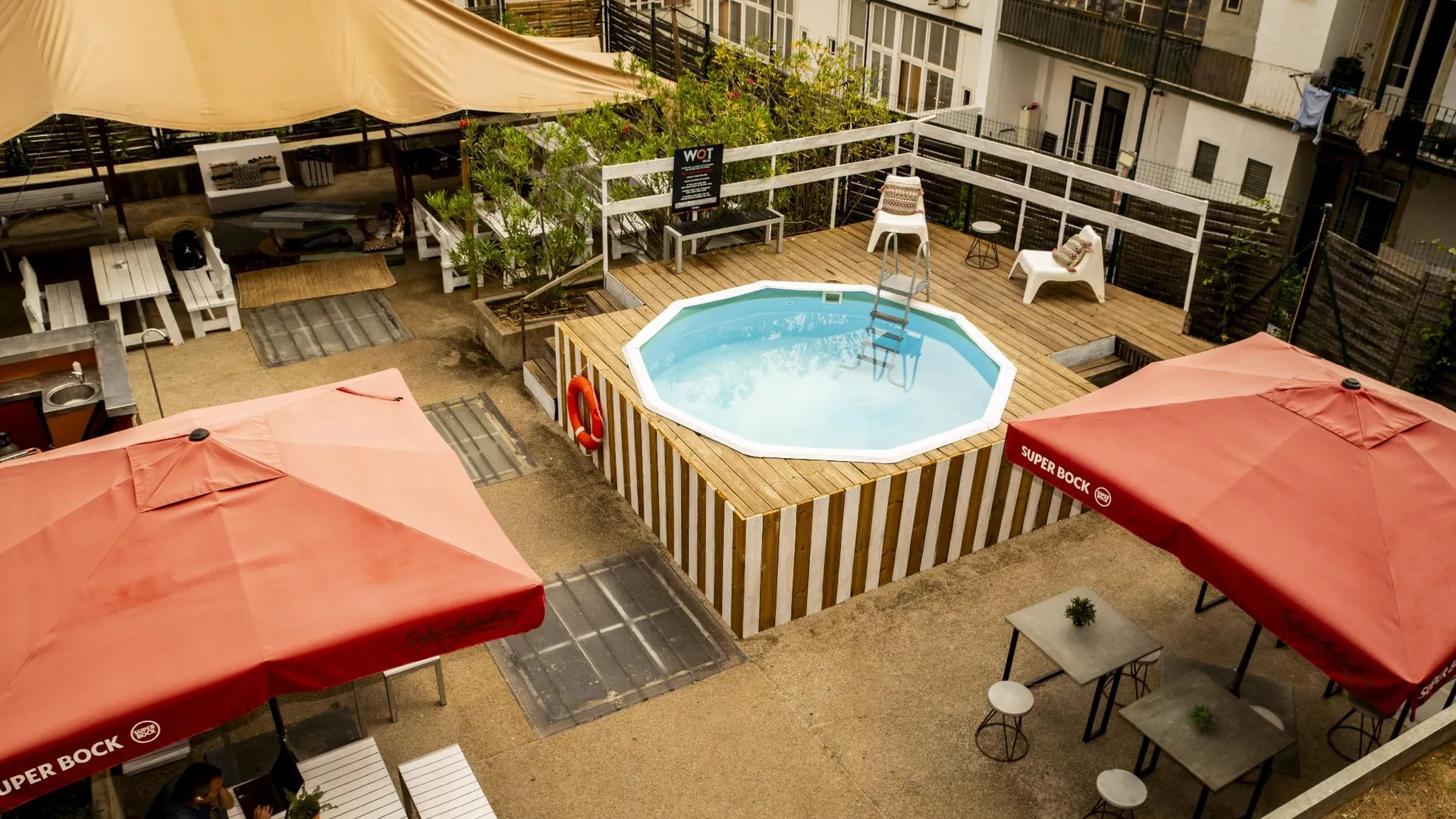 리스본 WOT 파티오 소셜 2성급 호텔 외관