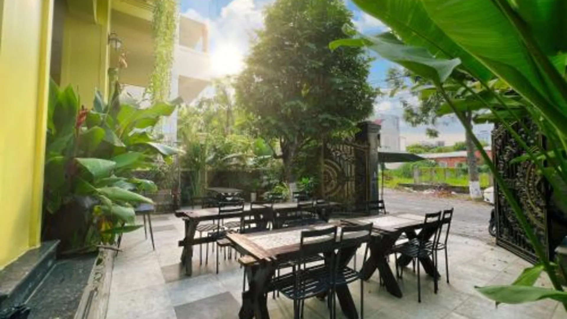 다낭 티 부티크 빌라 2성급 호텔 레스토랑