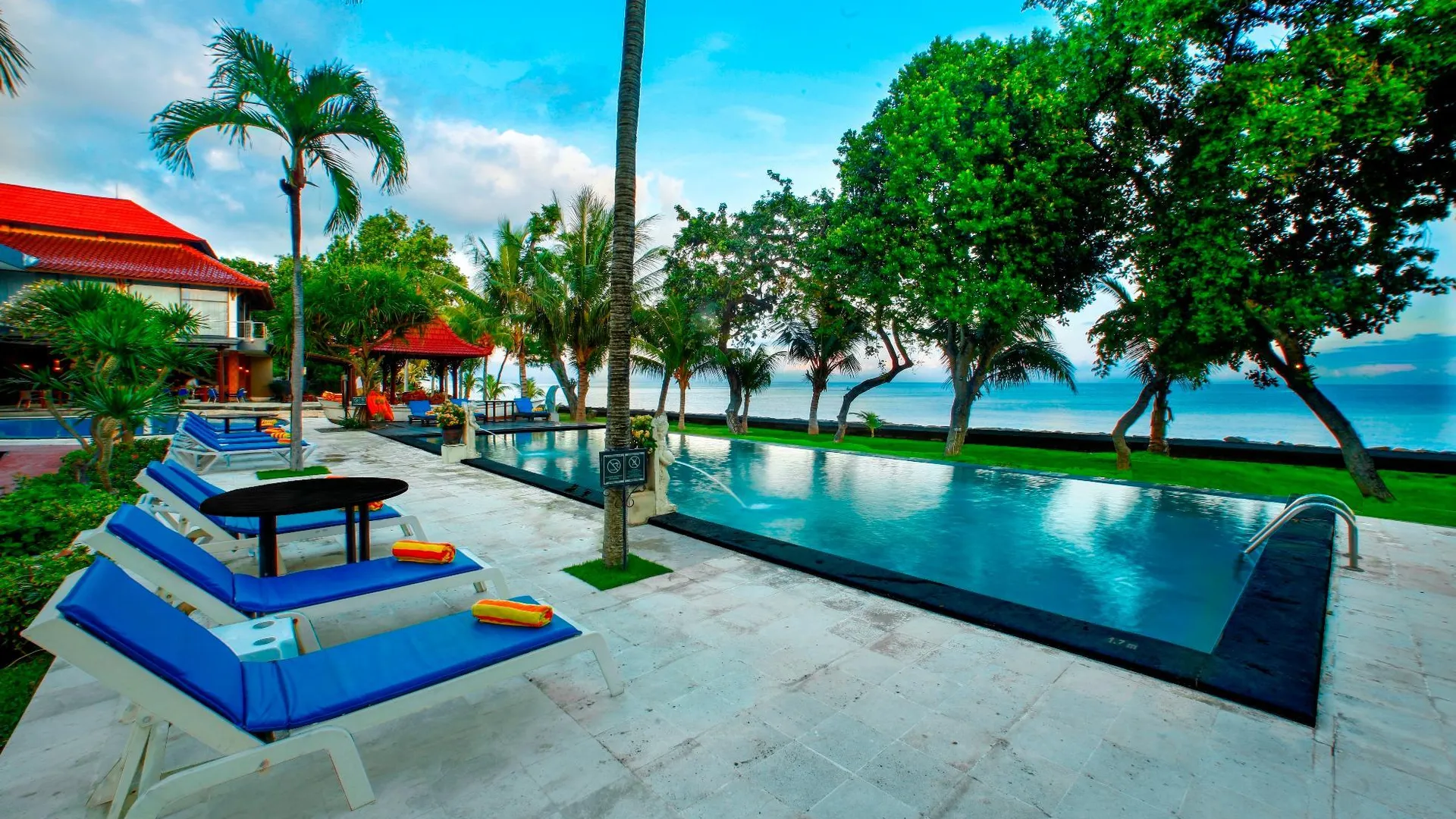 발리 푸리사론 바루나 비치 코티지 3성급 호텔 객실