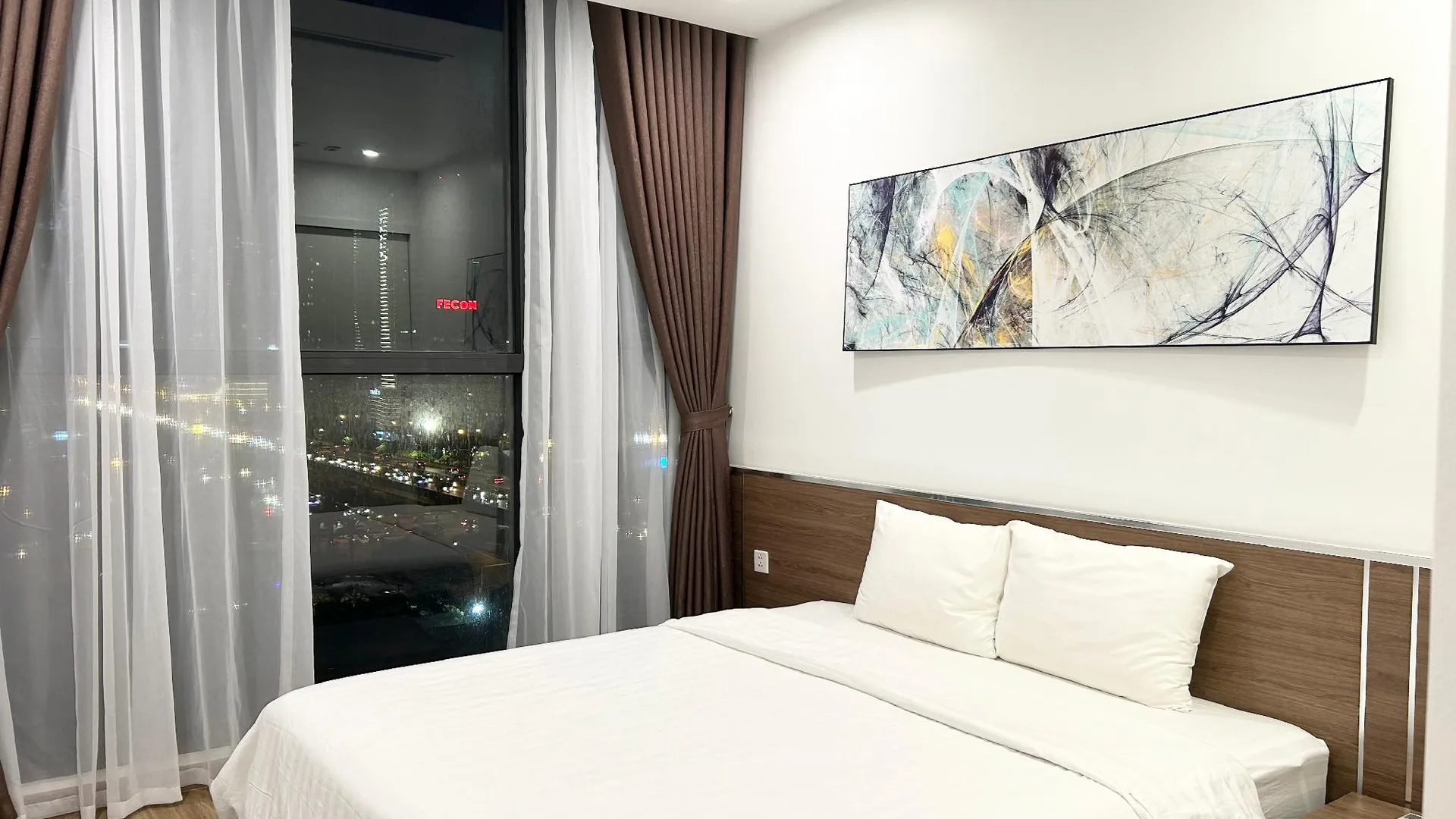 하노이 미딘의 아파트먼트 (75m², 침실 2개, 프라이빗 욕실 2개) 4성급 싱글룸 스위트룸